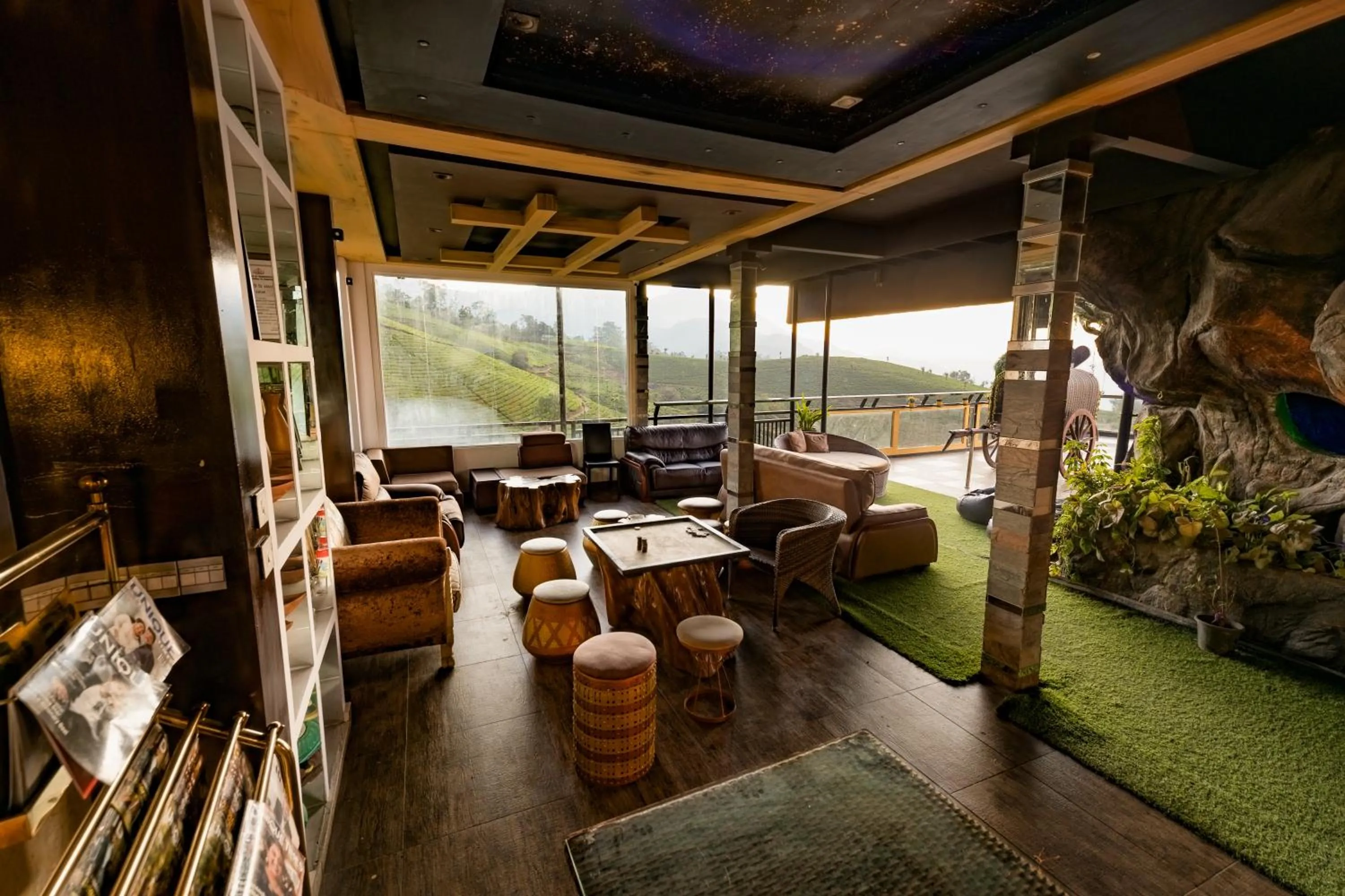 Lounge or bar in Parakkat Nature Resort