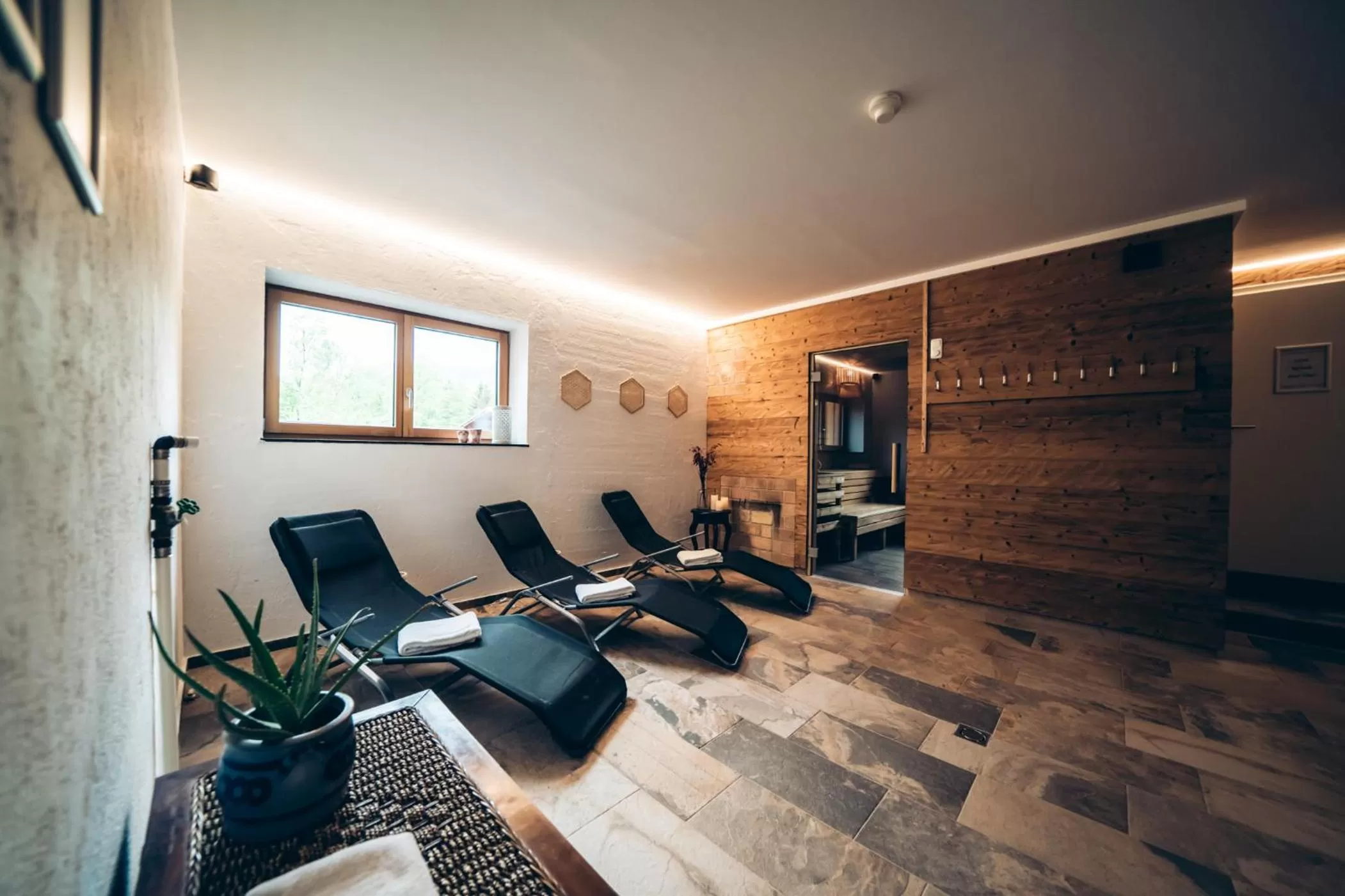 Sauna in Aktivhotel Wildschütz