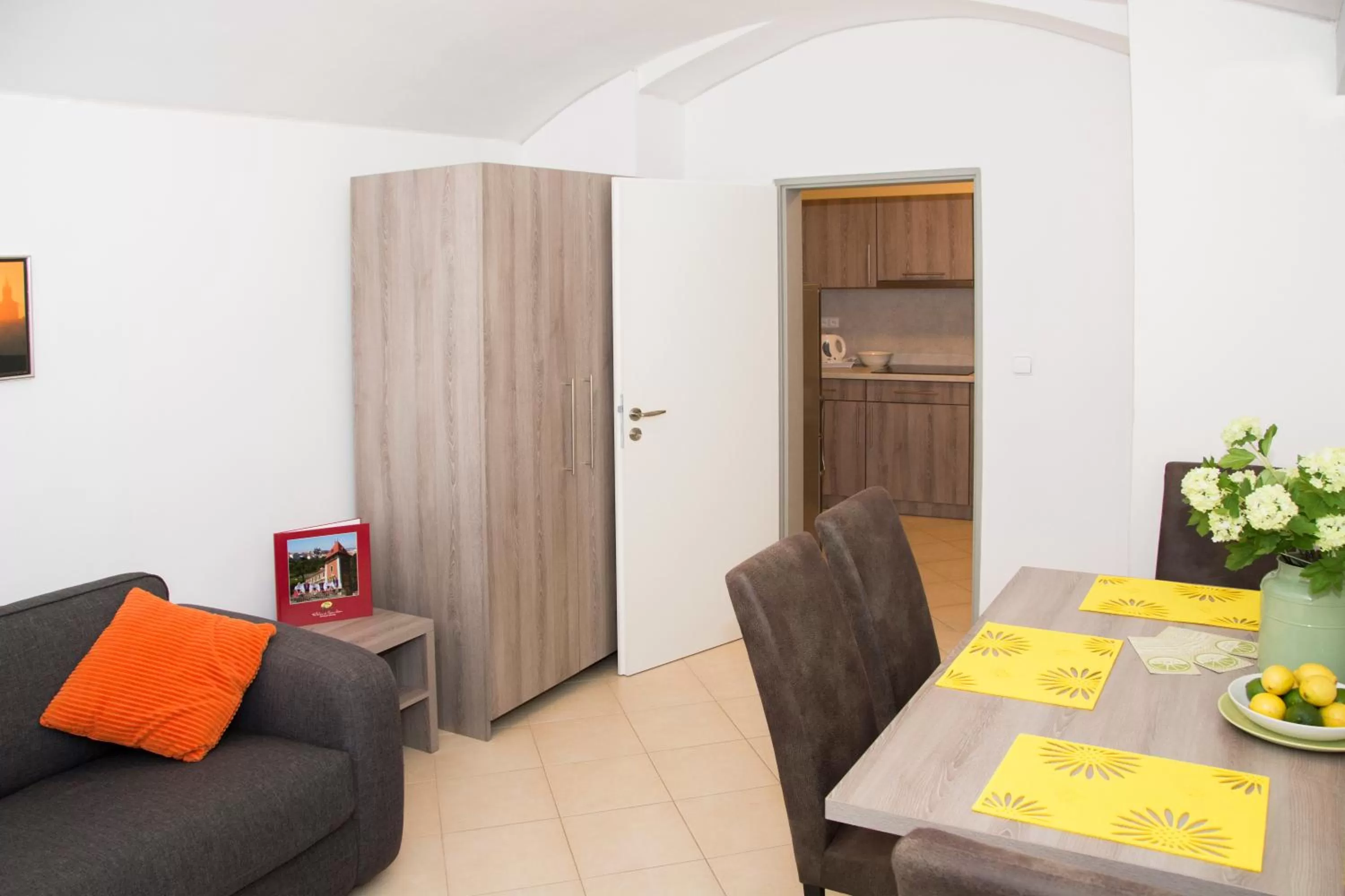 Living room in Limes Apartments