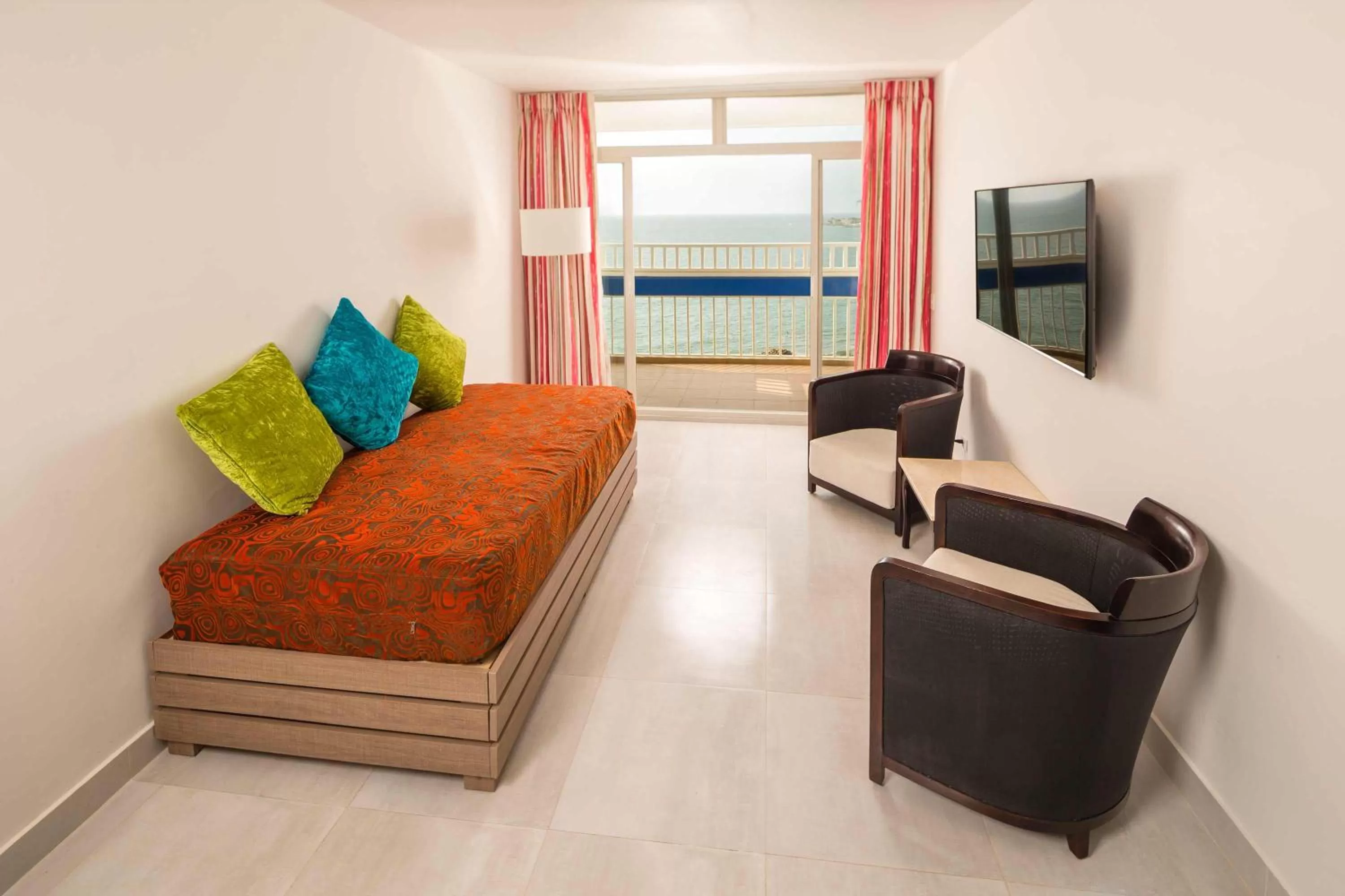 Bed in Decameron Cartagena - All Inclusive
