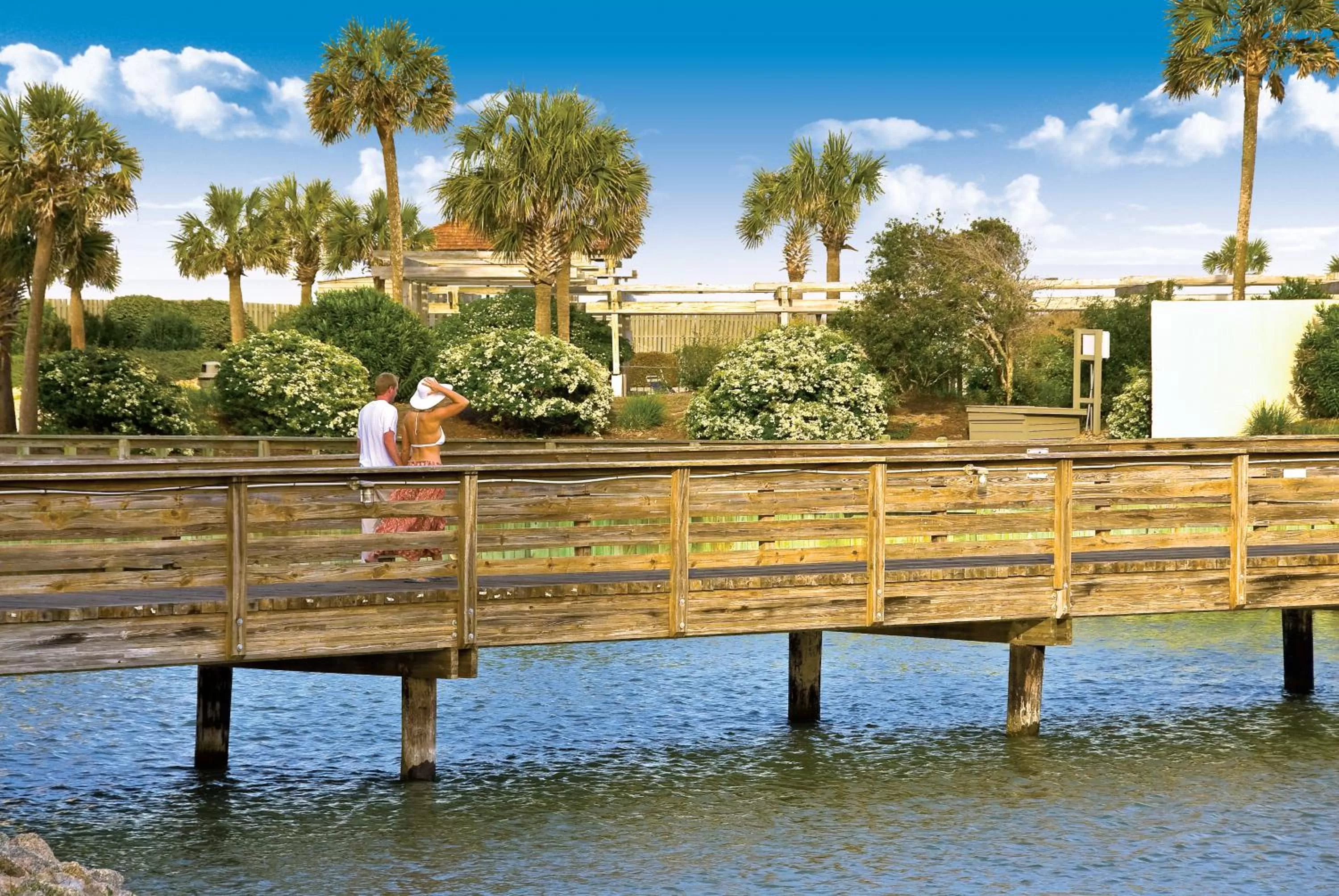 Decorative detail in Ocean Creek Resort