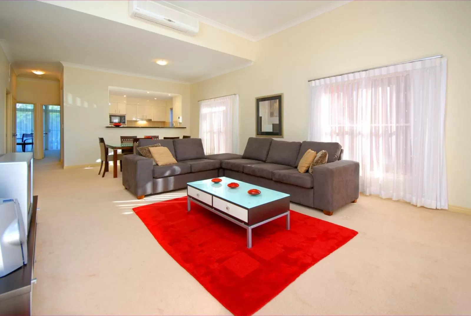 Living room, Seating Area in Magnolia Lane Apartments
