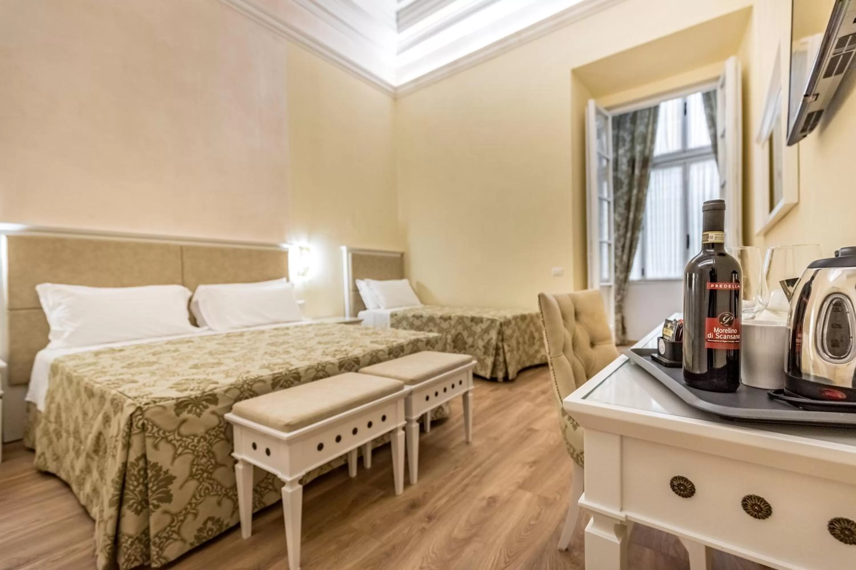 Coffee/tea facilities, Bed in Residenza Alessandra
