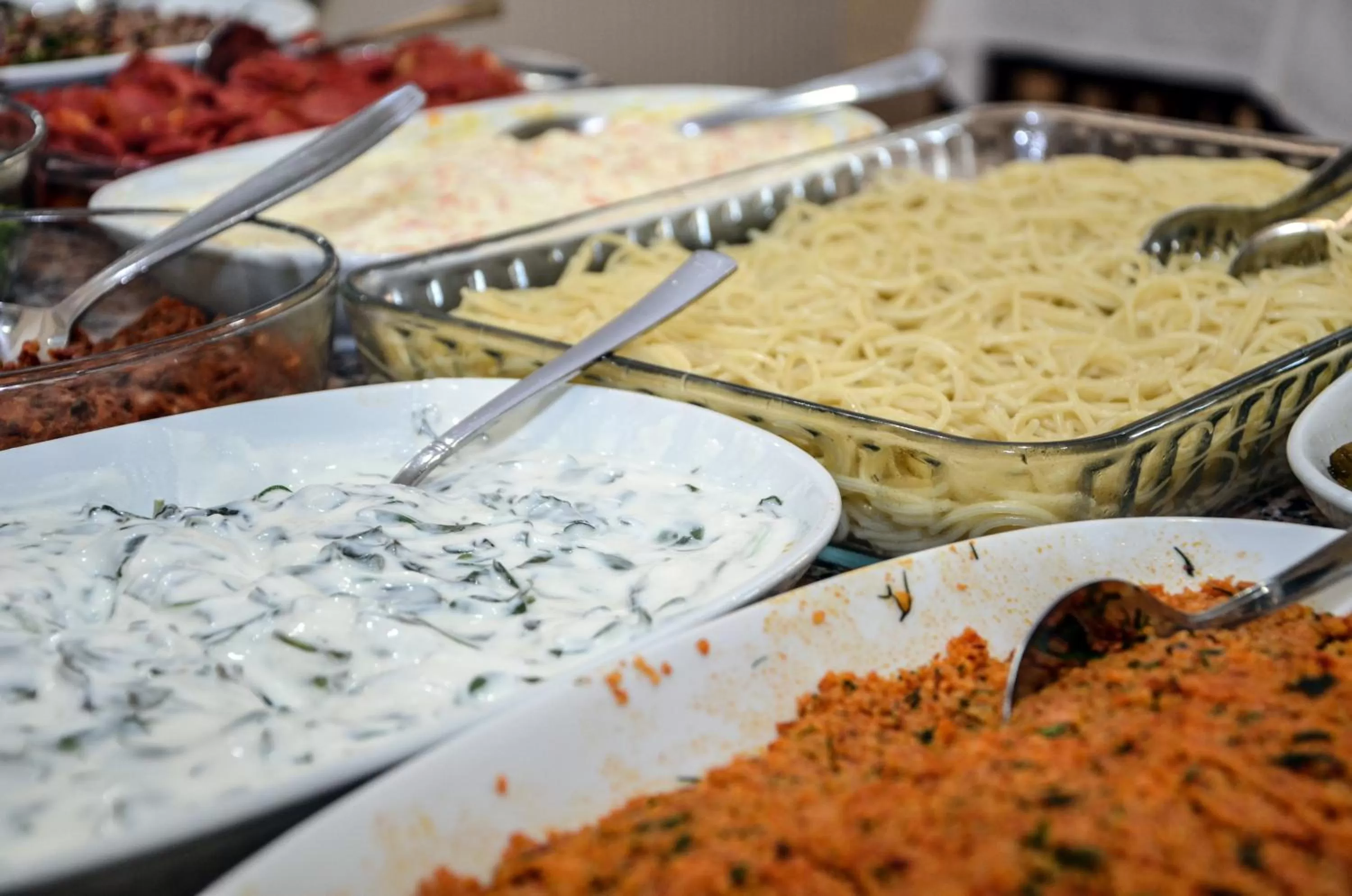 Food close-up in Perla Hotel