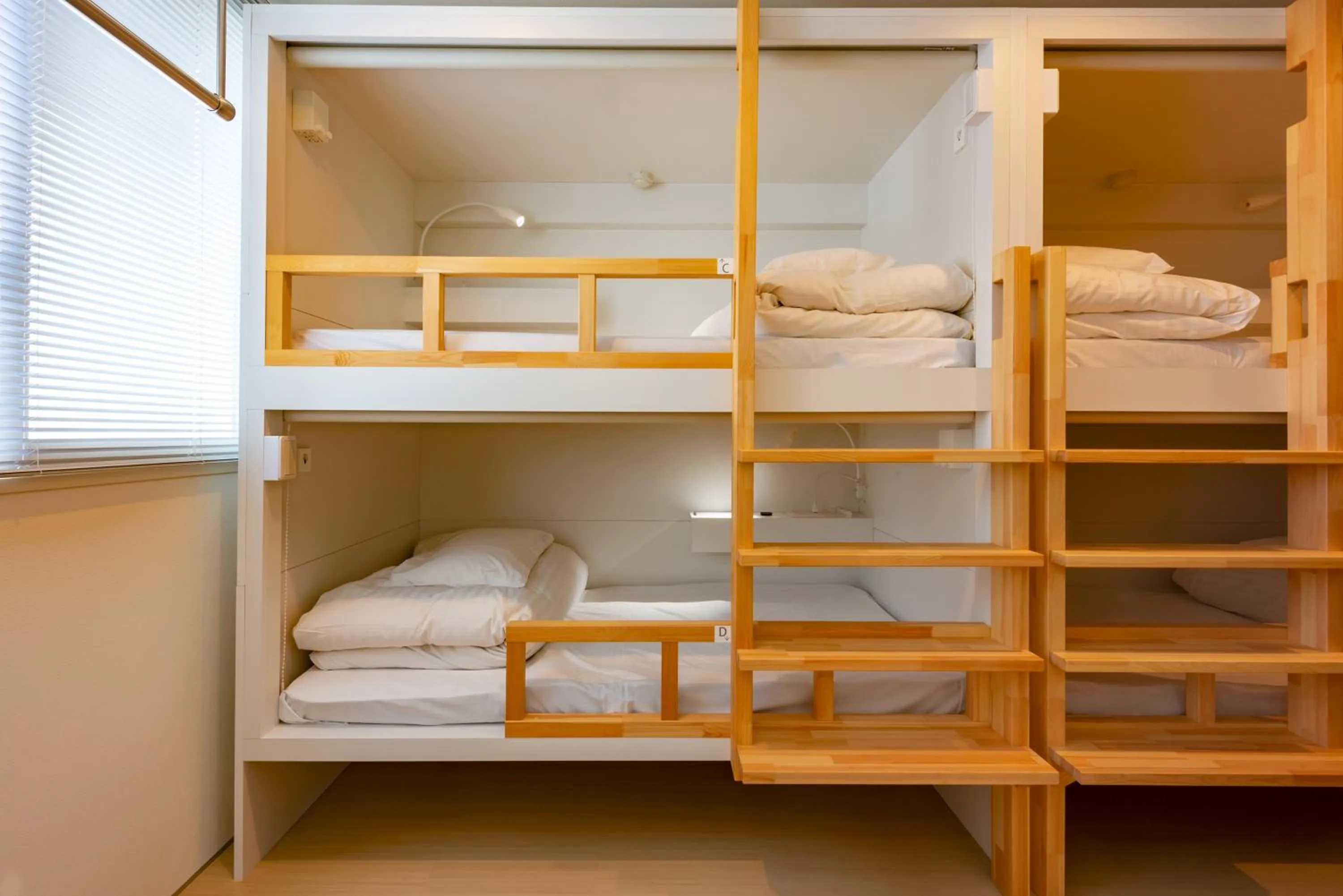 Bed in plat hostel keikyu sapporo sky