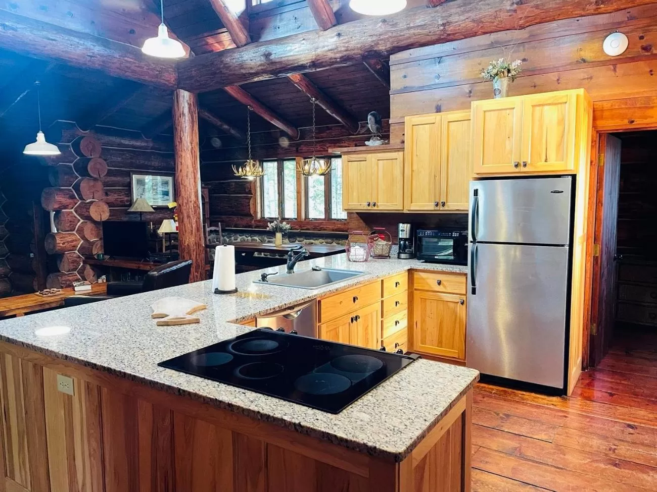 kitchen in Drummond Island Resort