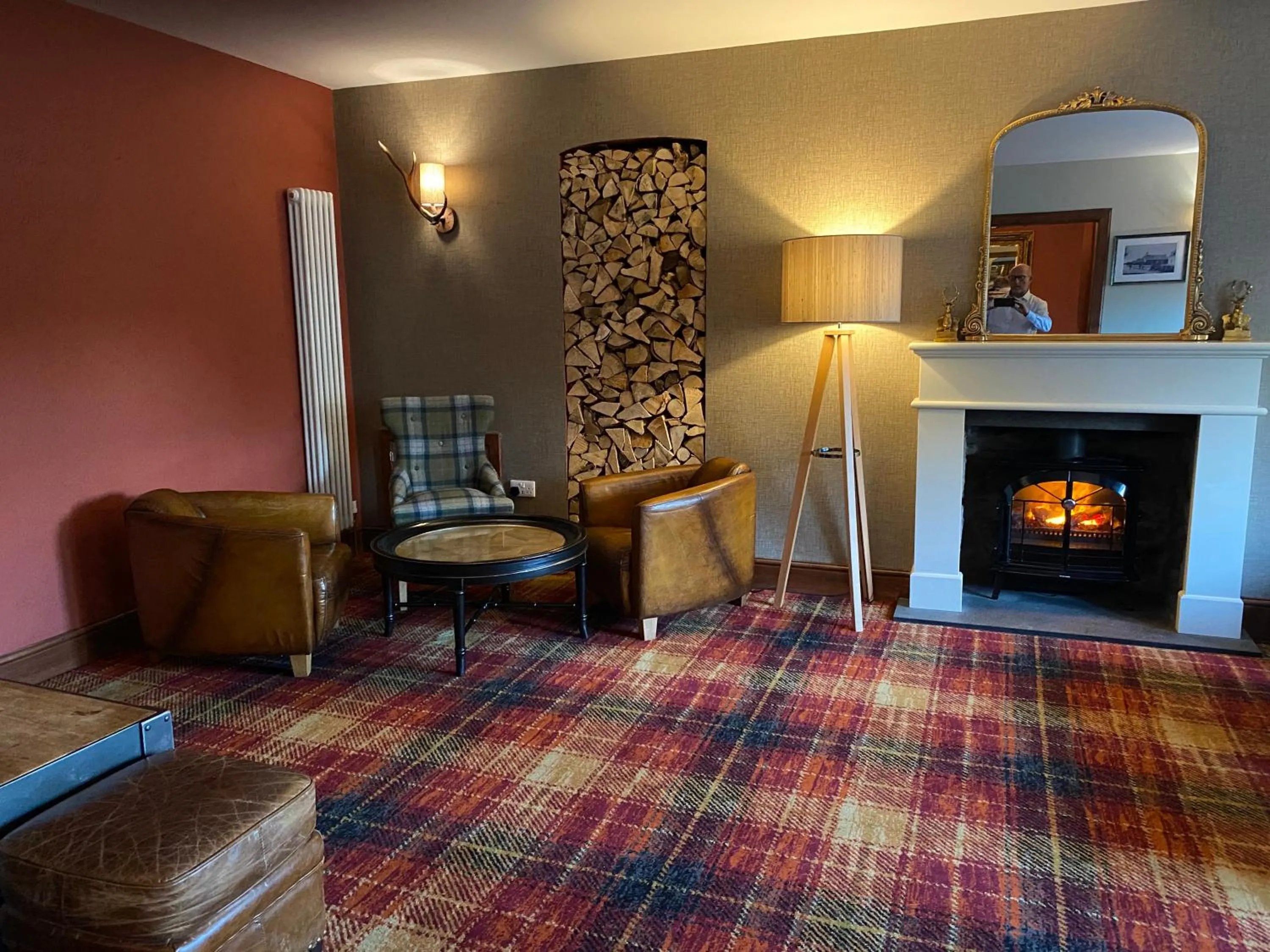 Communal lounge/ TV room in Boat Country Inn and Restaurant