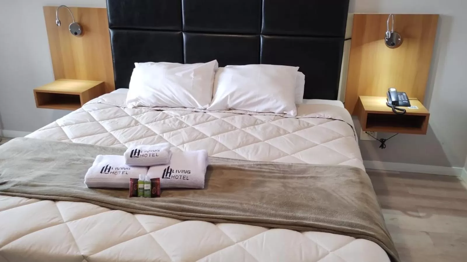 Bed in Studio Comfort Ibirapuera