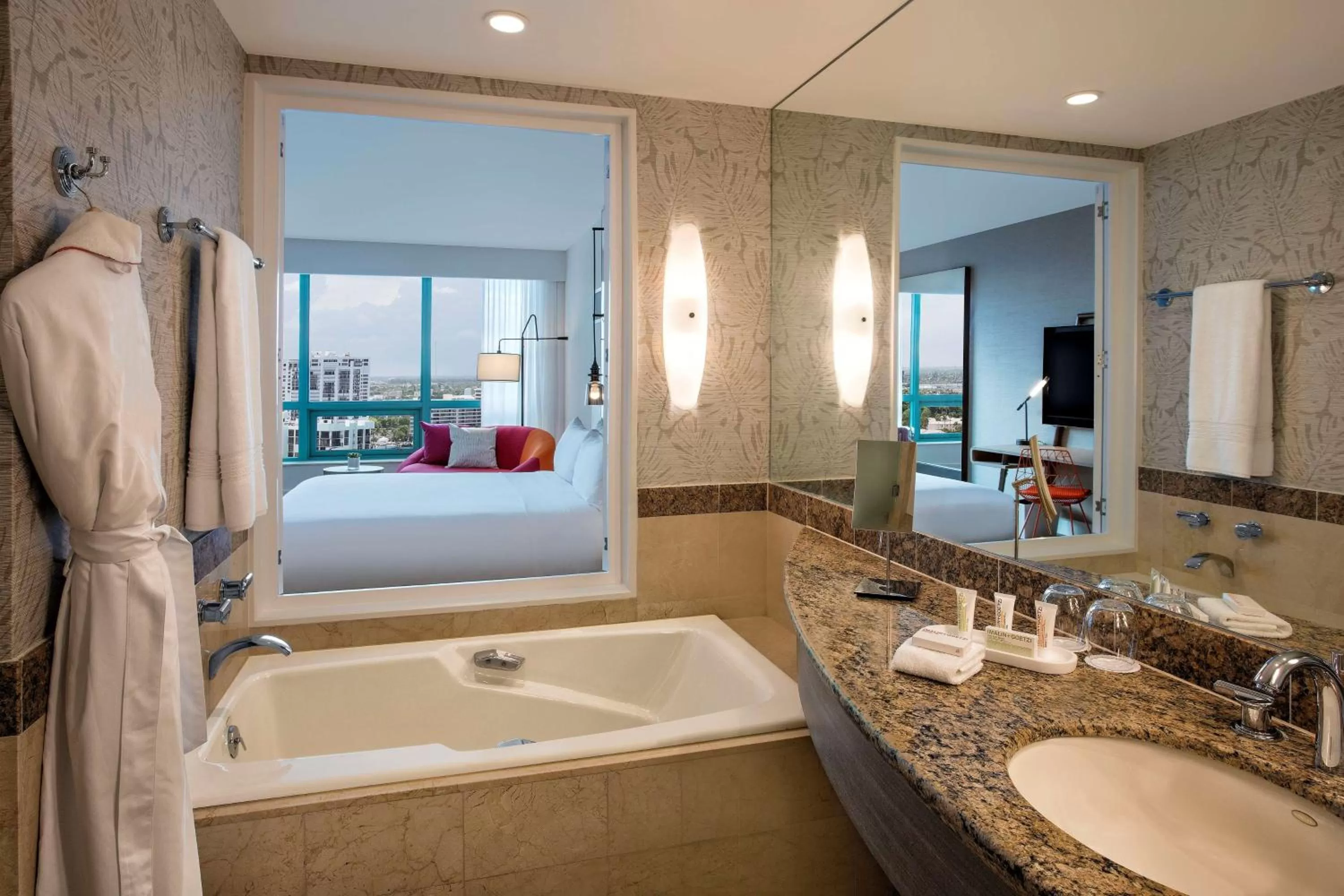 Bathroom in The Diplomat Beach Resort Hollywood, Curio Collection by Hilton