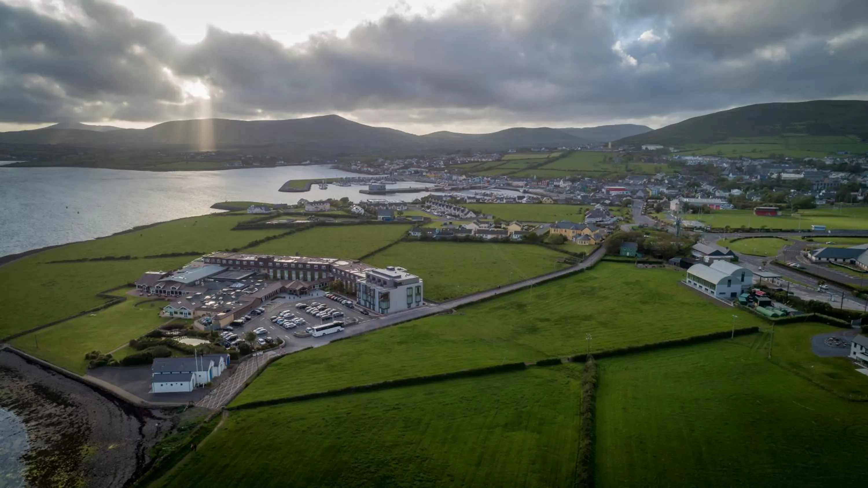 Bird's eye view in Dingle Skellig Hotel