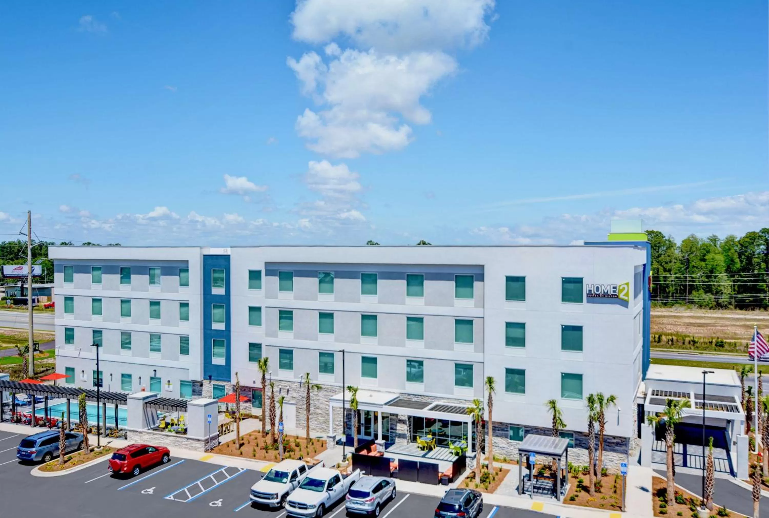 Property building in Home2 Suites By Hilton Panama City Beach, Fl