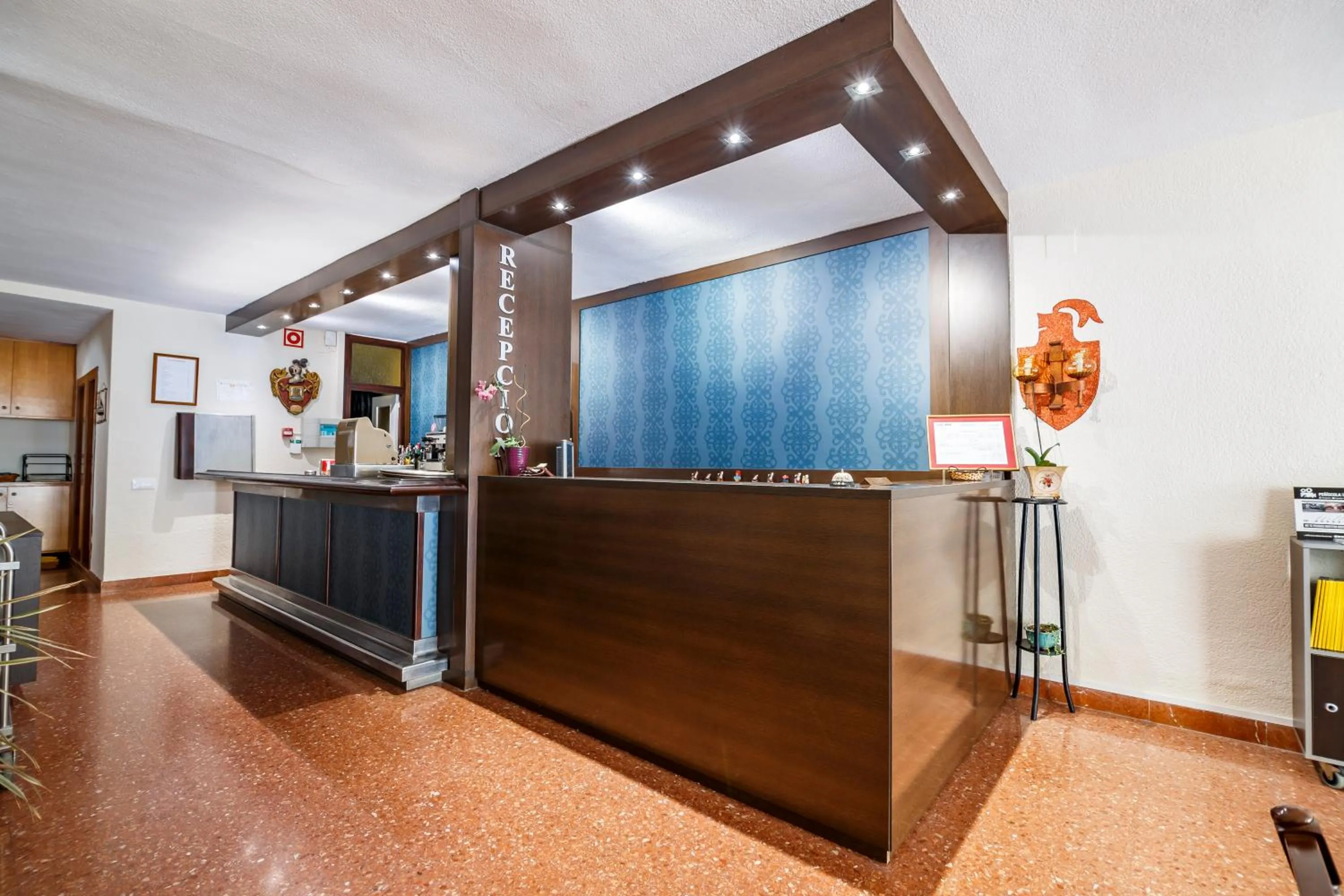 Lobby or reception in Hotel Blason Junior