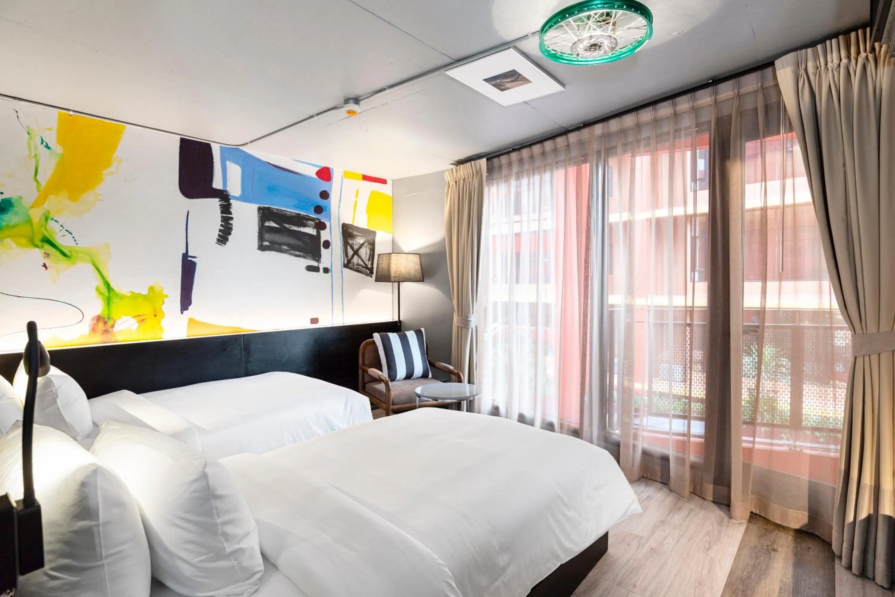 Bed in MeStyle Museum Hotel