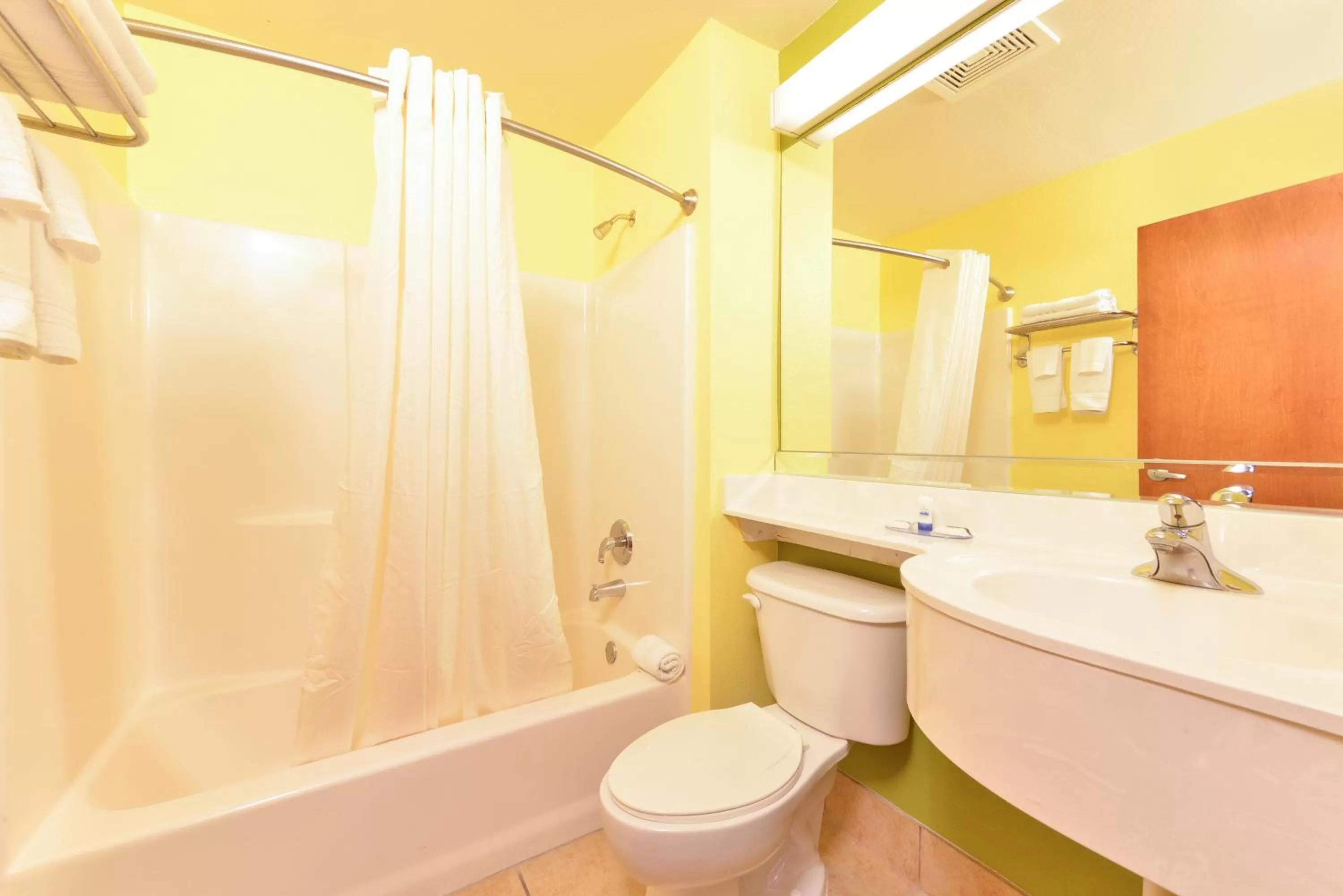 Bathroom in Microtel Inn & Suites by Wyndham Ft. Worth North/At Fossil