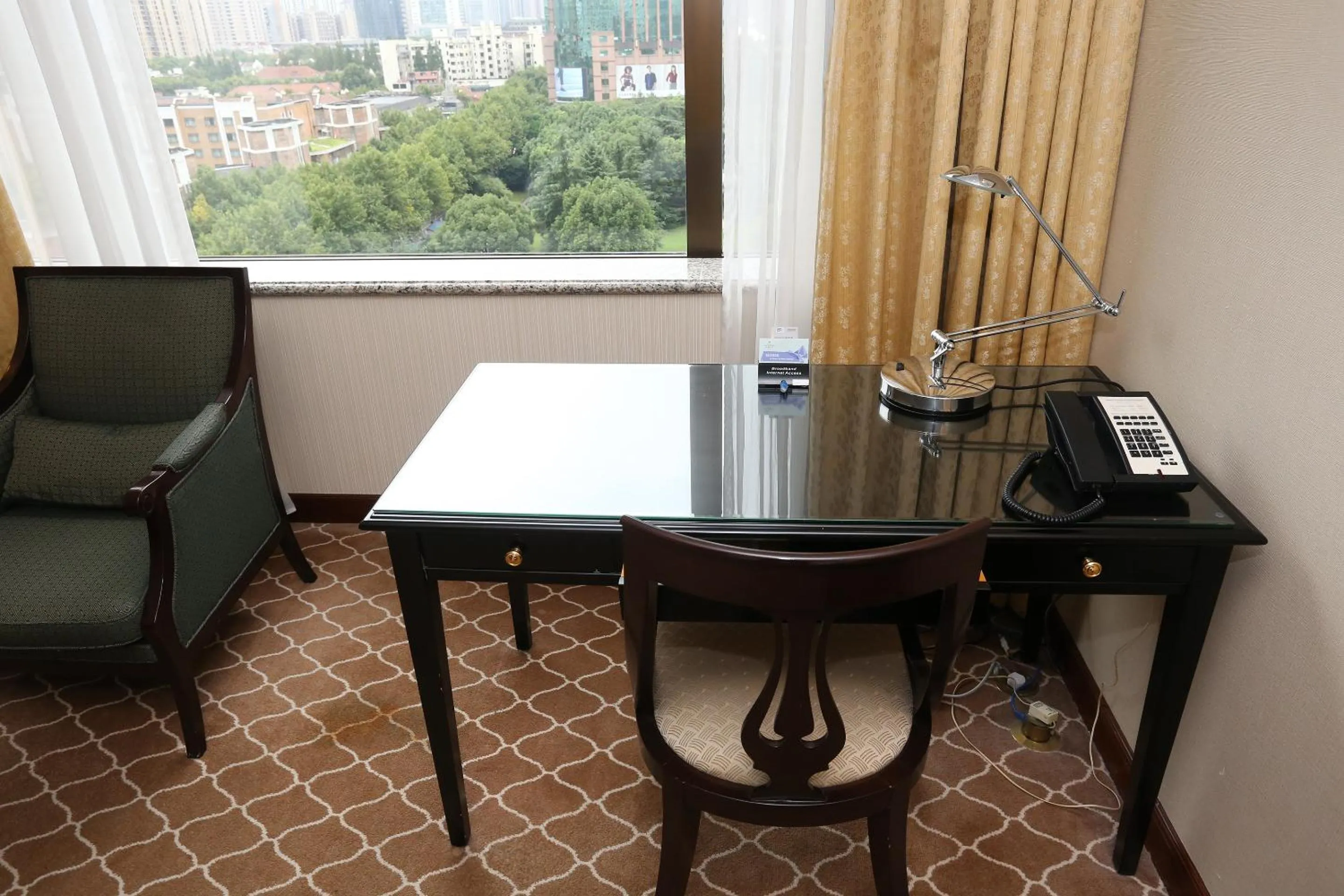 Decorative detail in Okura Garden Hotel Shanghai