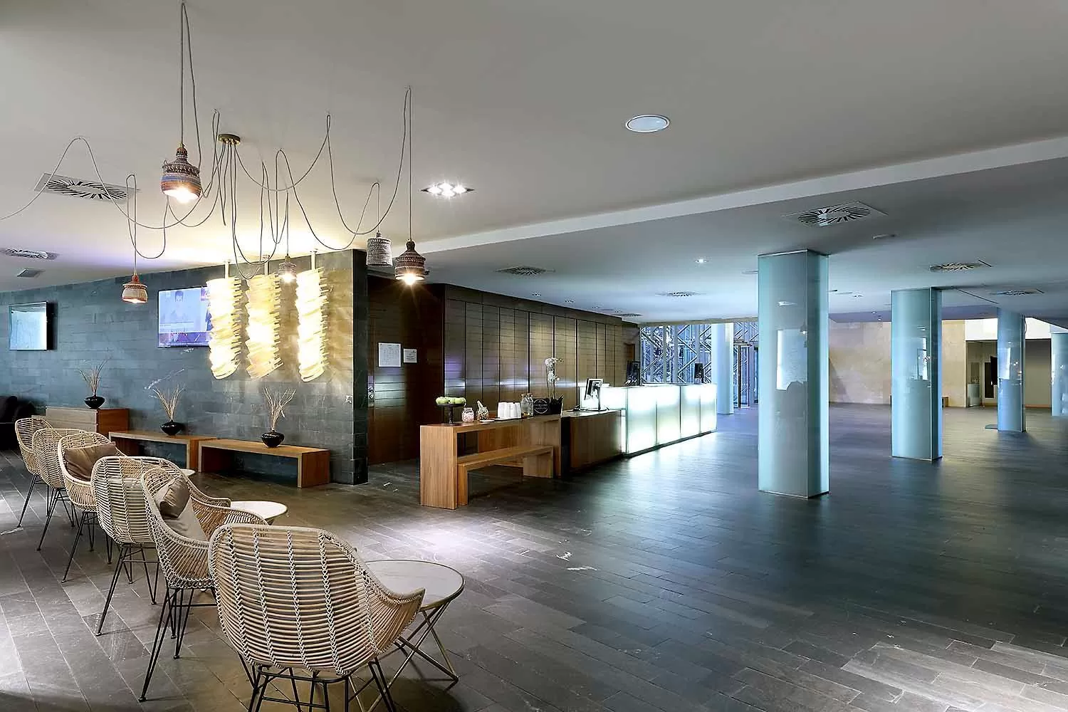 Lobby or reception in Eurostars Madrid Congress