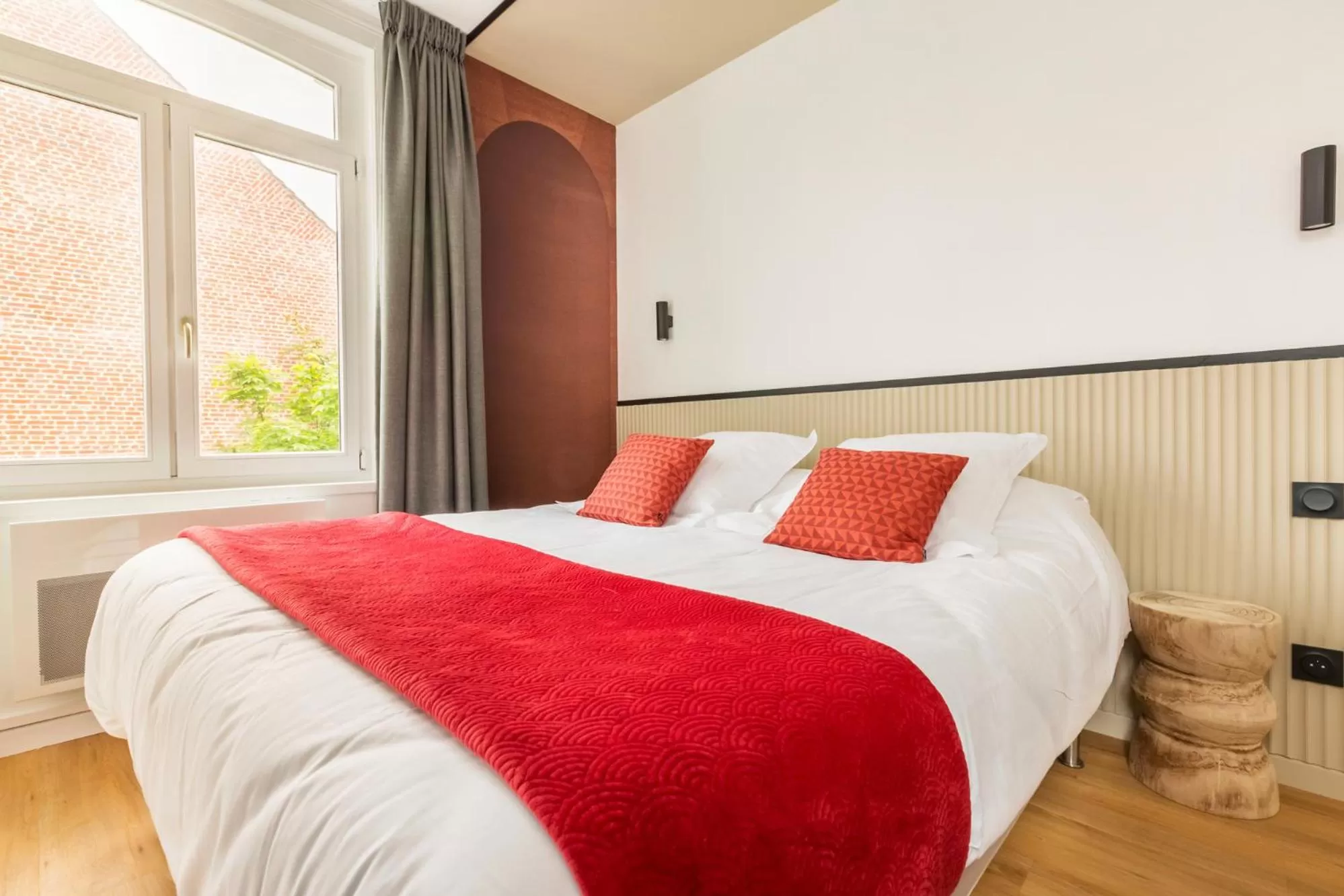 Bedroom, Bed in Au Chat Qui Dort Lille - Villa Gounod