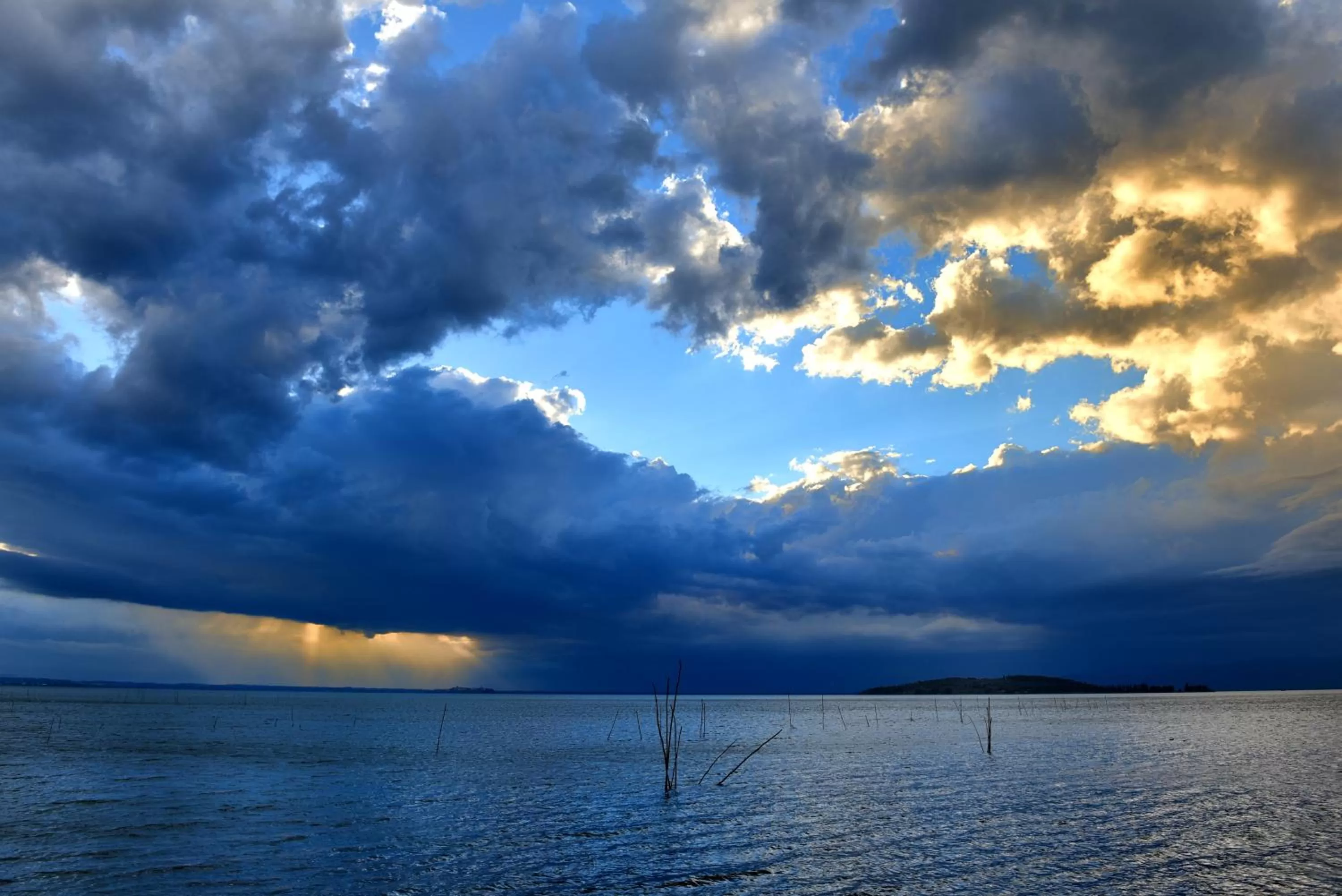 Lake view in Tenuta Badia '99