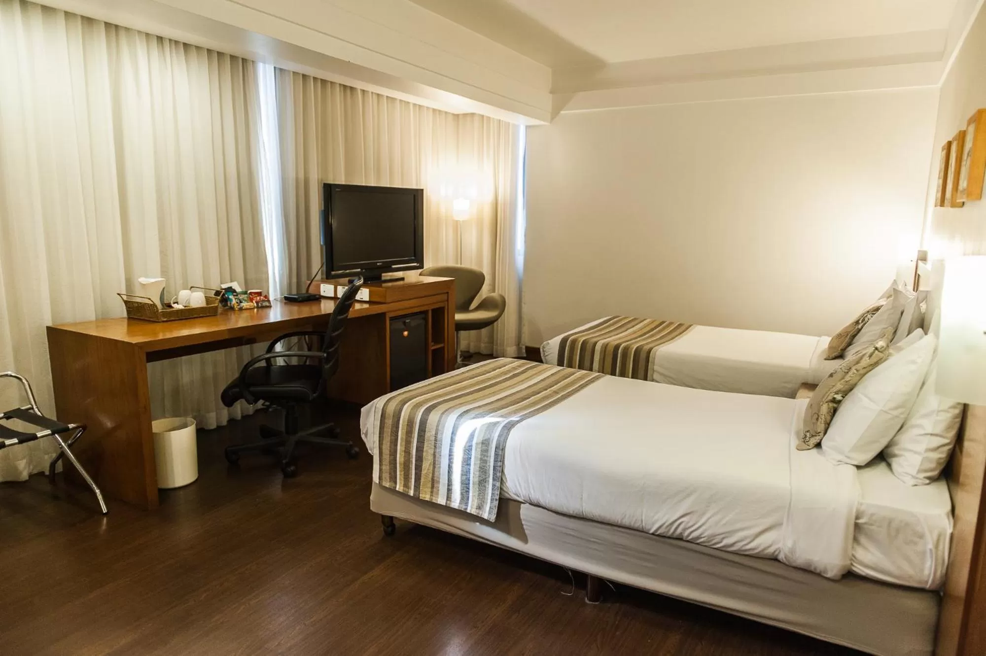 Bed in Slaviero Porto Alegre Moinhos