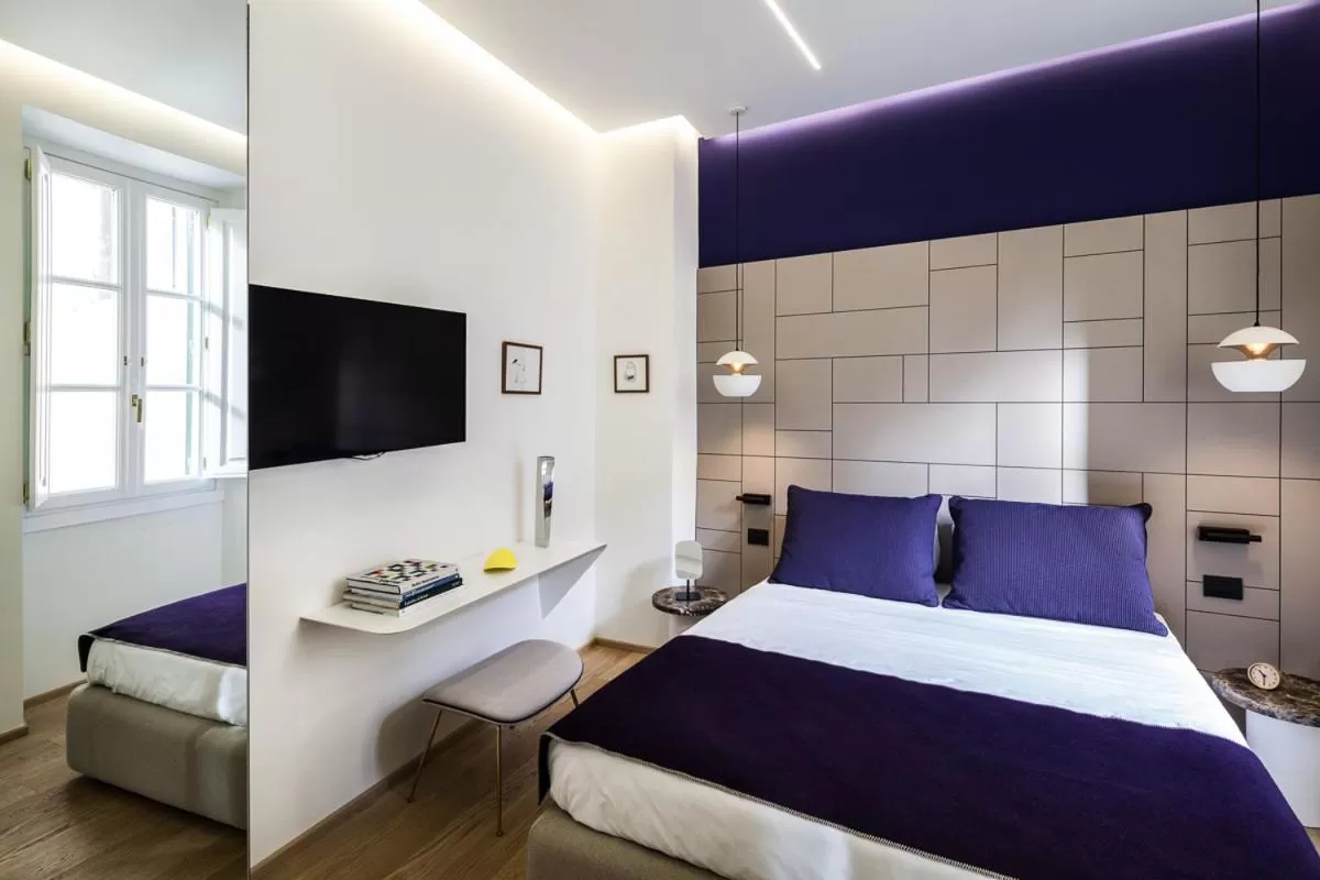 Bed in Hotel Milu Florence