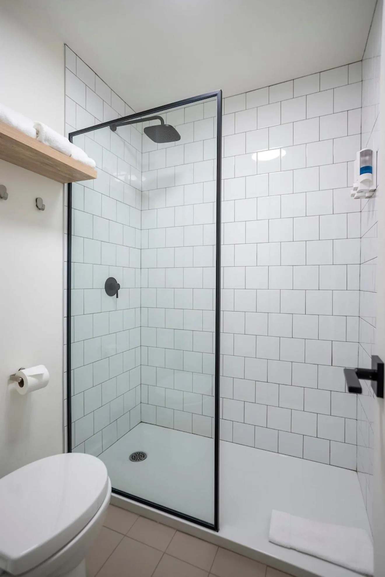 Shower in Hotel Mont-Tremblant