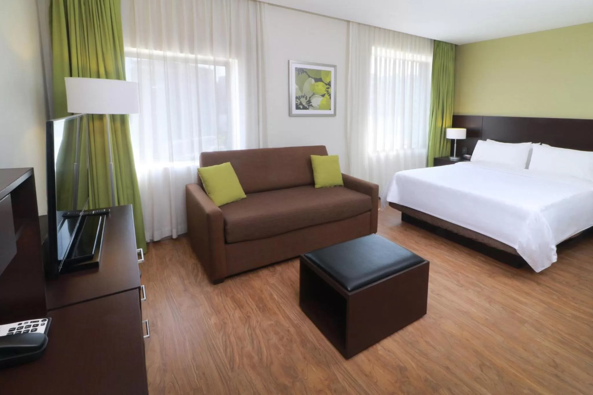 Photo of the whole room, Bed in Staybridge Suites San Luis Potosi by IHG