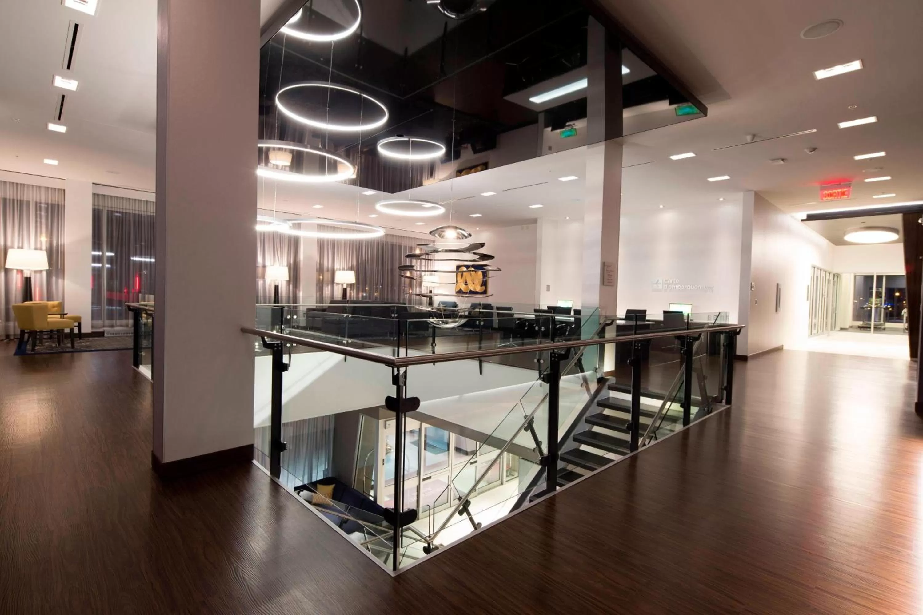 Lobby or reception in Courtyard by Marriott Quebec City