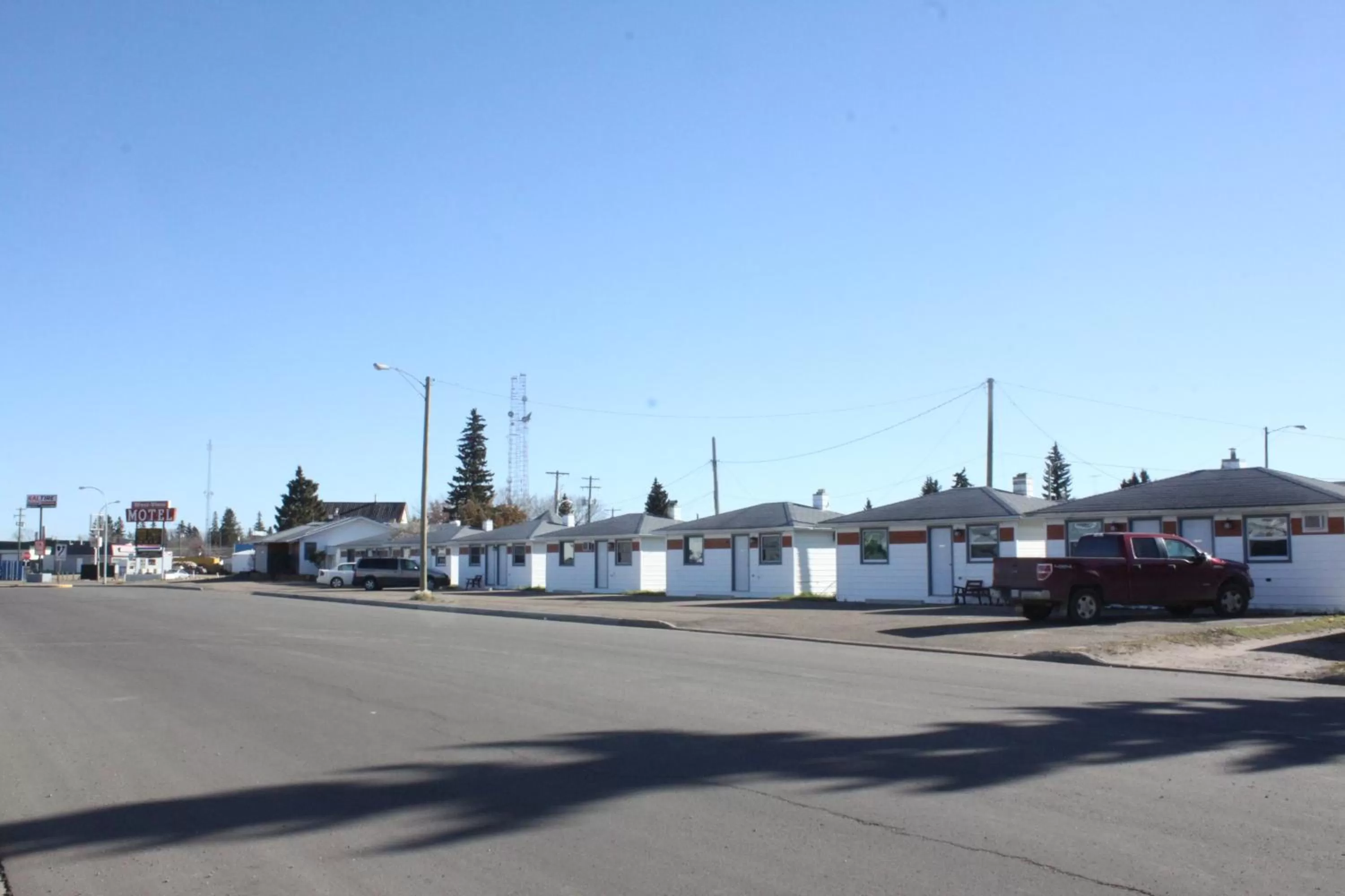 Facade/entrance in Westview Motel