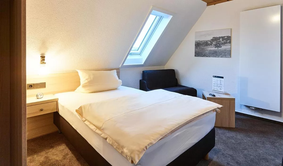 Photo of the whole room, Bed in Gasthof Adler