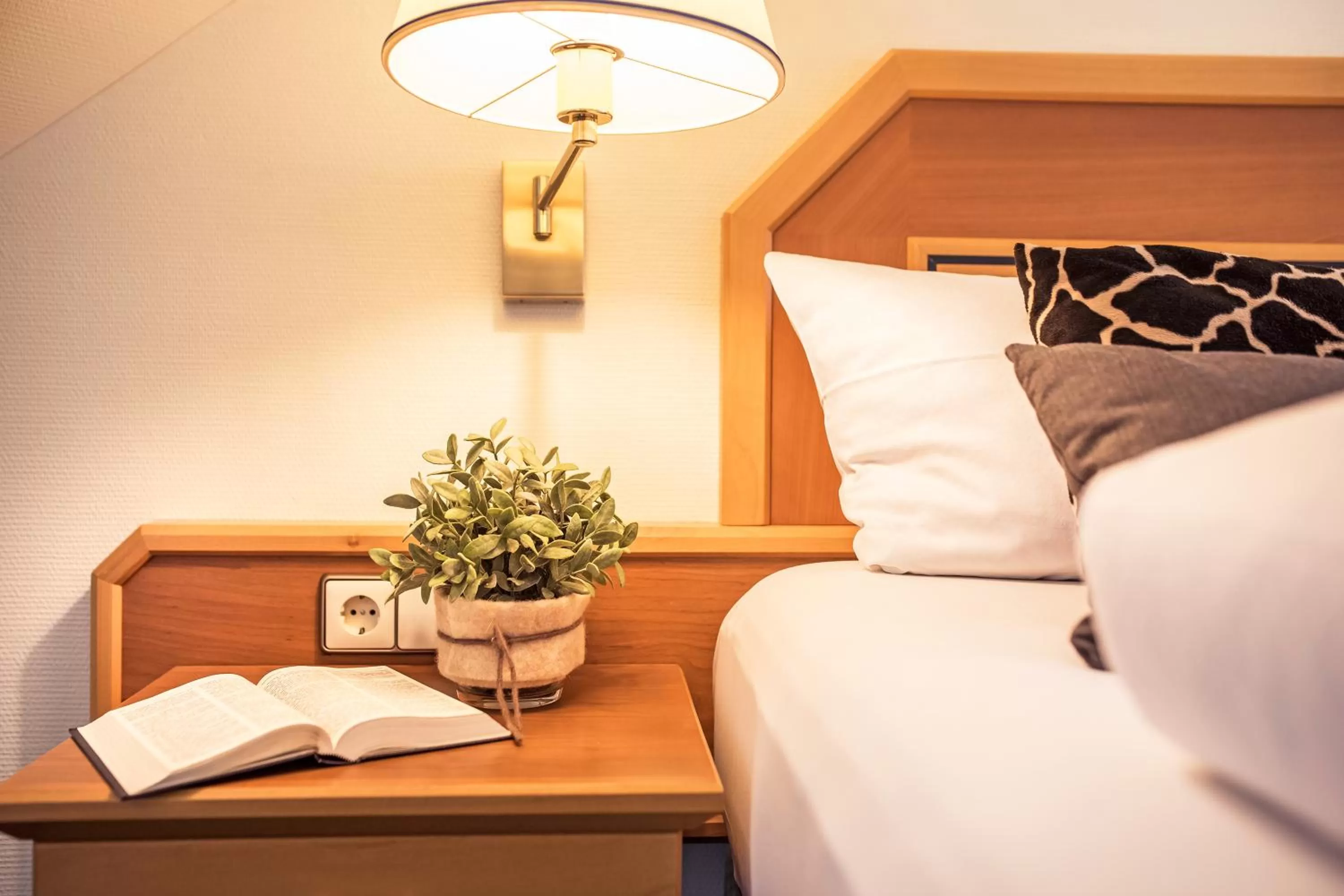 Decorative detail, Bed in Sunderland Hotel