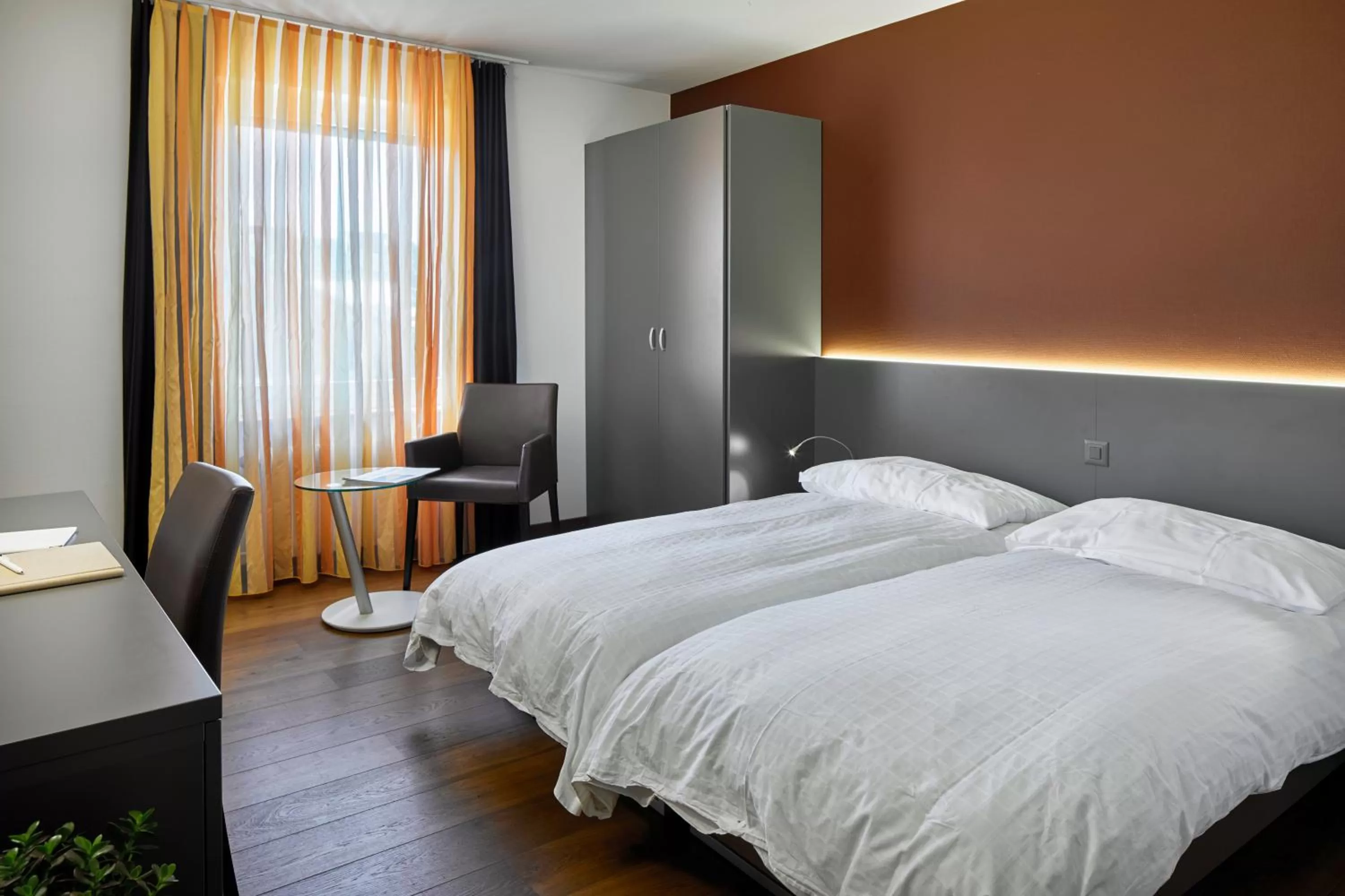 Bed in Hotel du Commerce