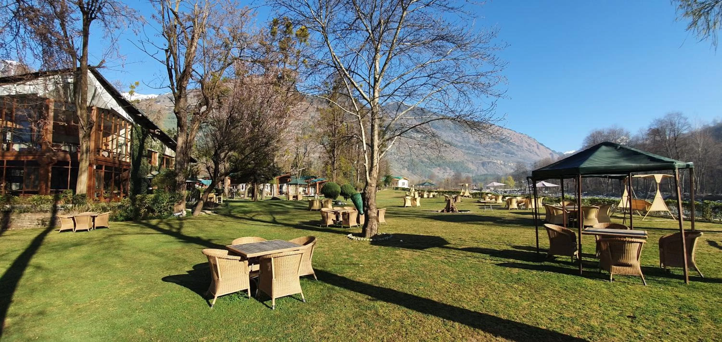Garden in Span Resort and Spa, Manali