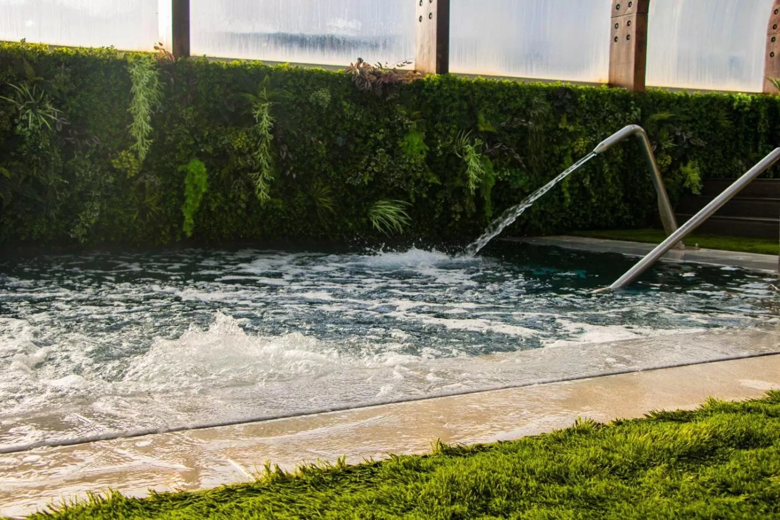 Pool view in Well Hotel & Spa