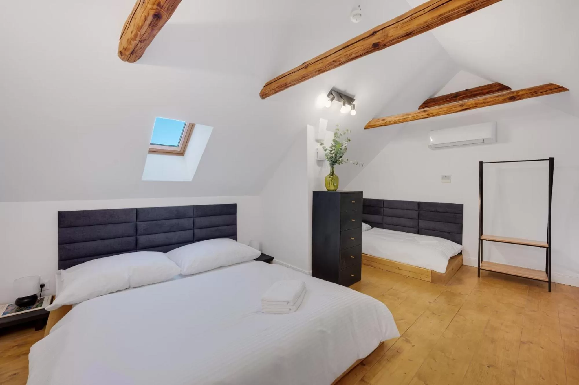 Bed in Palace Apartments