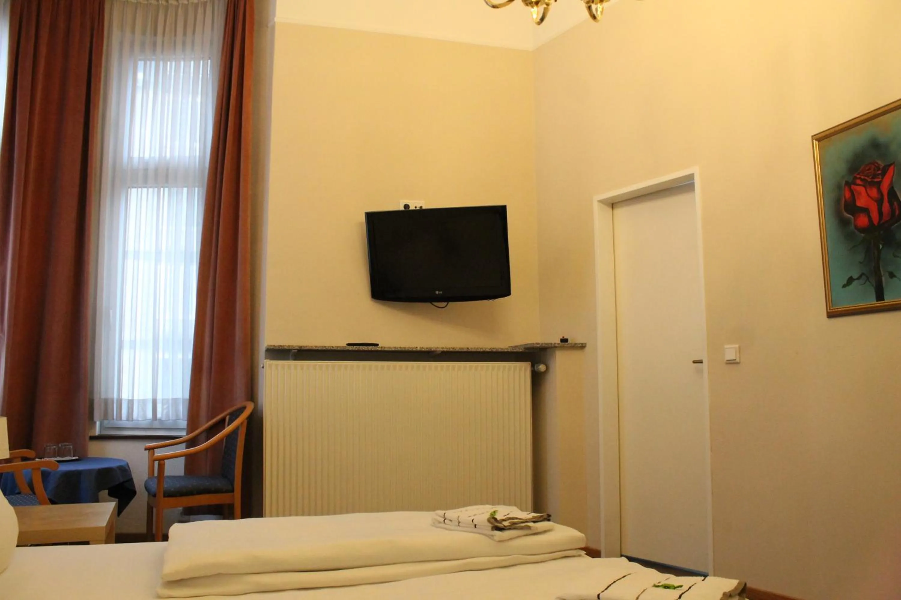 Bed in Hotel Weidenhof