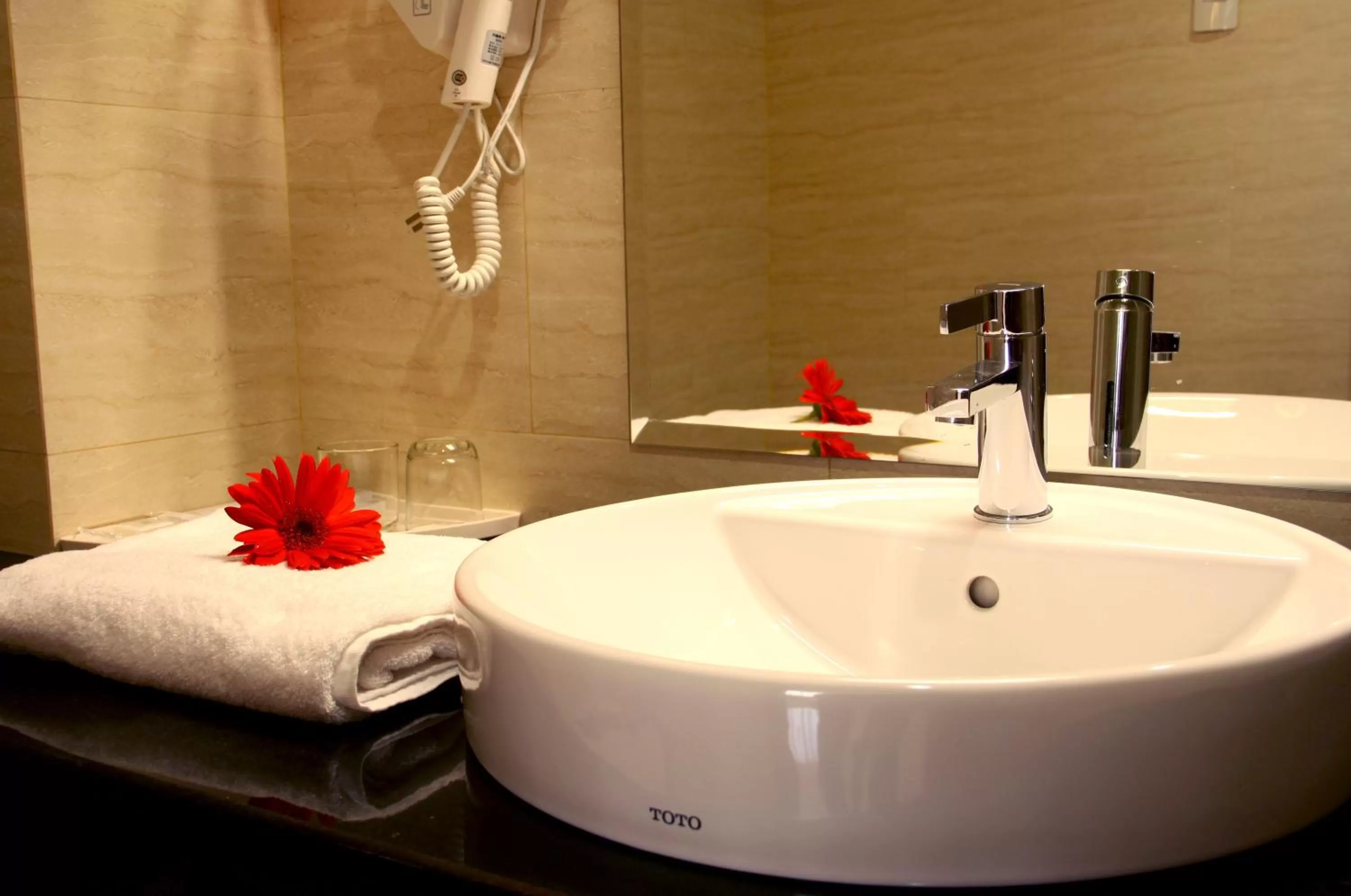 Bathroom in Gia Vien Hotel