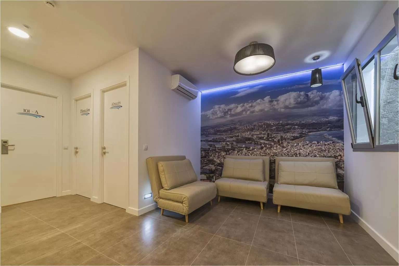 Decorative detail in Hotel Ciudad del Mar