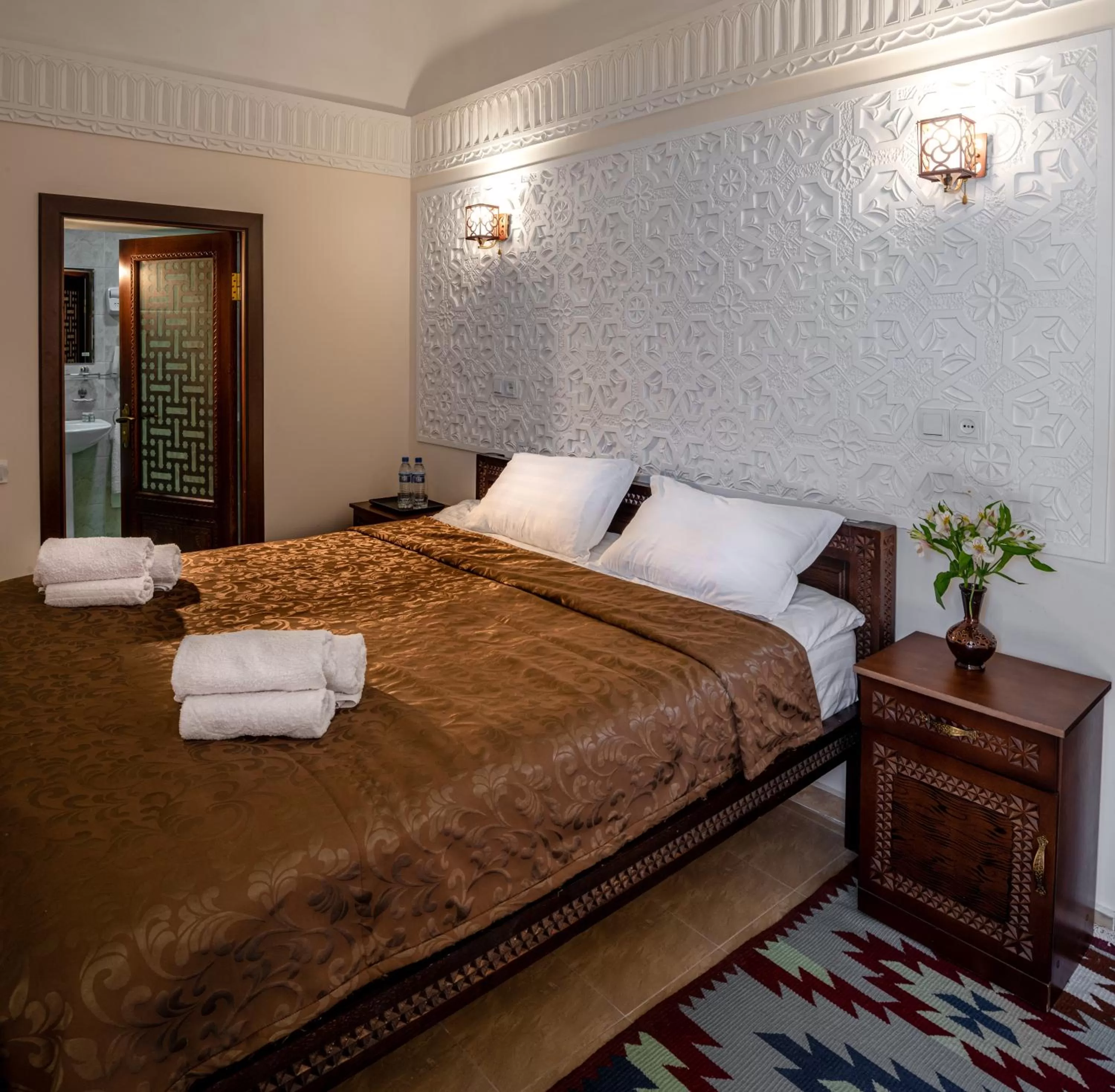 Bed in New Star Boutique hotel - madrasah Muhammad Mahram 1903