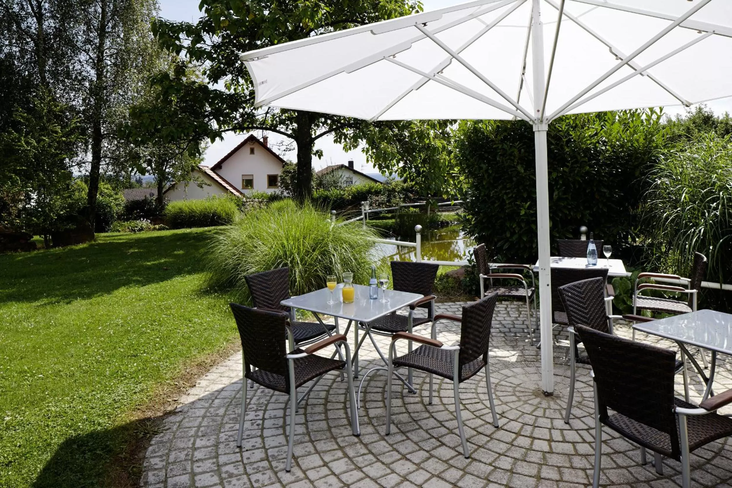 Balcony/Terrace in NaturKulturHotel Stumpf