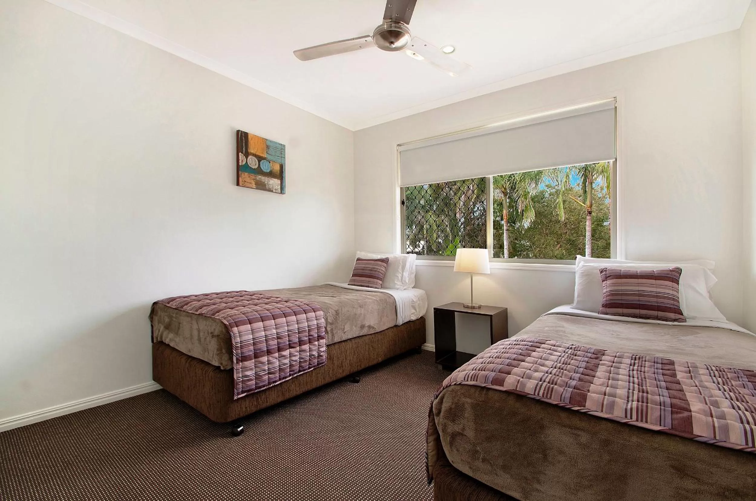 Bed in Ivory Palms Resort Noosa