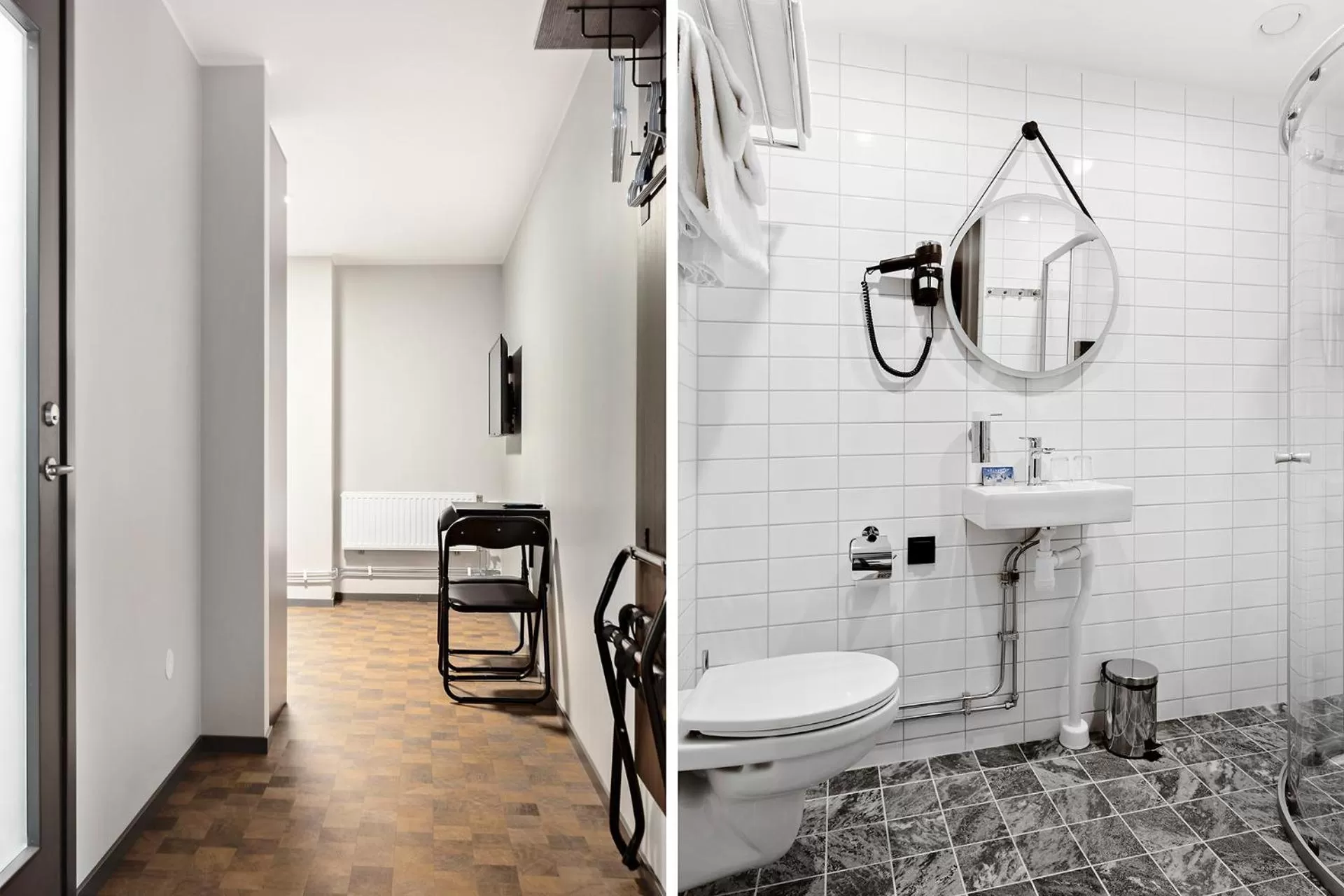 Toilet in Sure Hotel Studio by Best Western Bromma