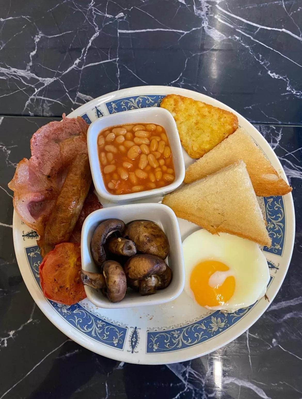 Breakfast in The Rhyl. Blackpool