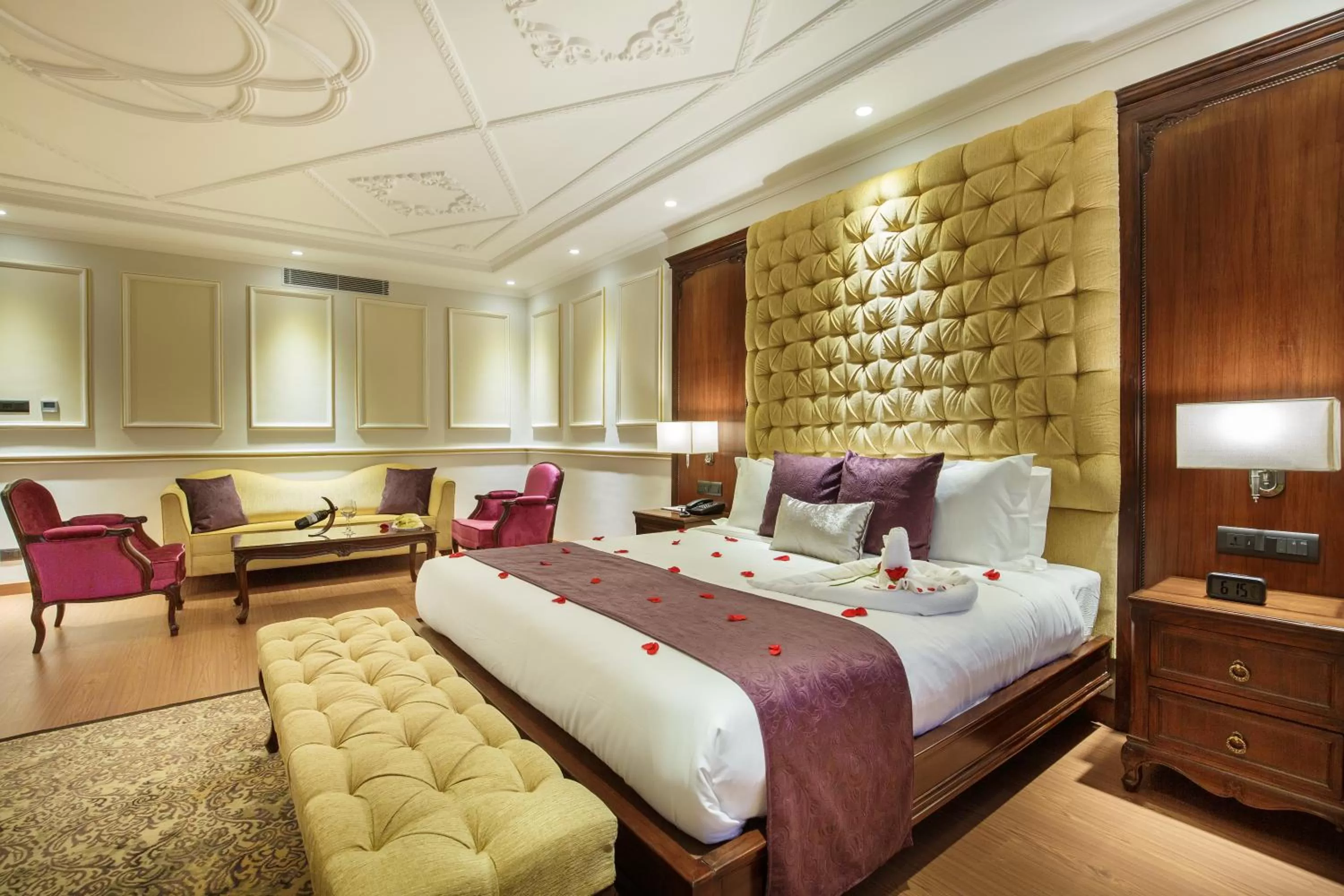 Photo of the whole room, Bed in Hotel Shanker-Palatial Heritage Kathmandu