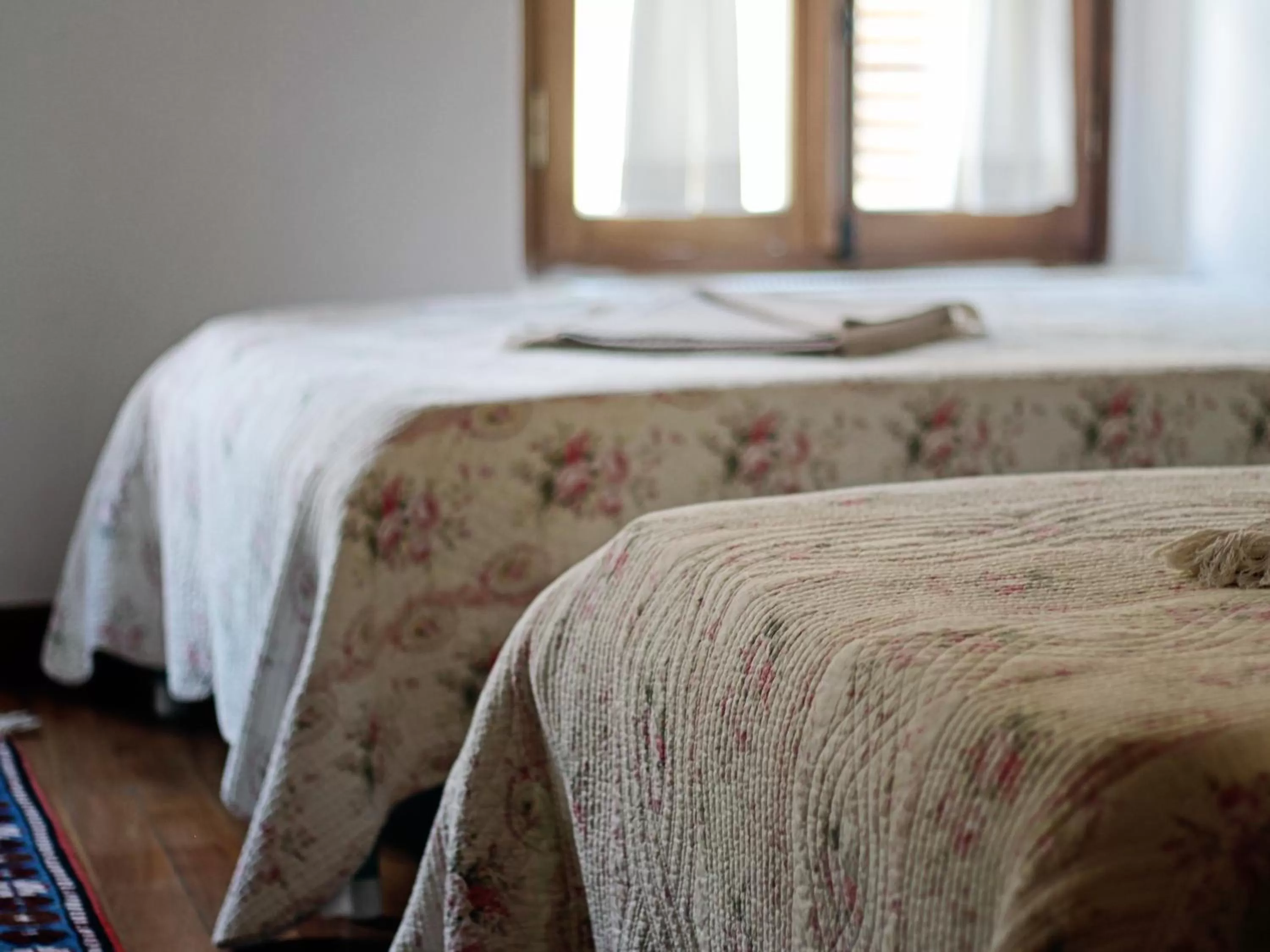Decorative detail, Bed in Hotel Des Etrangers - Special Category