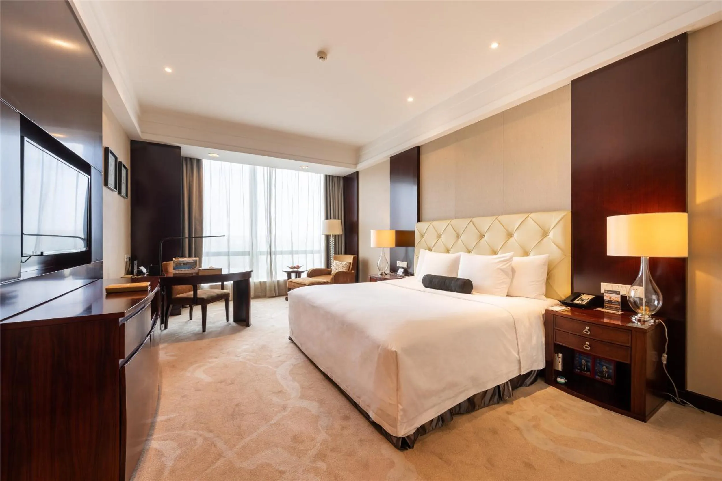 Bedroom, Bed in Grand Barony Xi'an