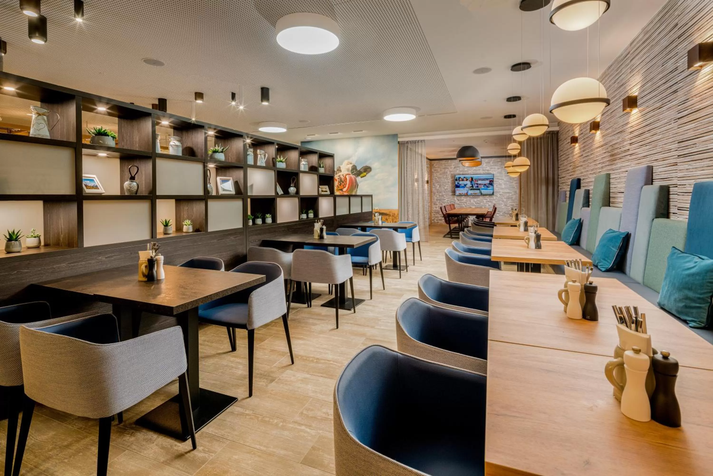 Restaurant/places to eat in Best Western Hotel Arabellapark Muenchen