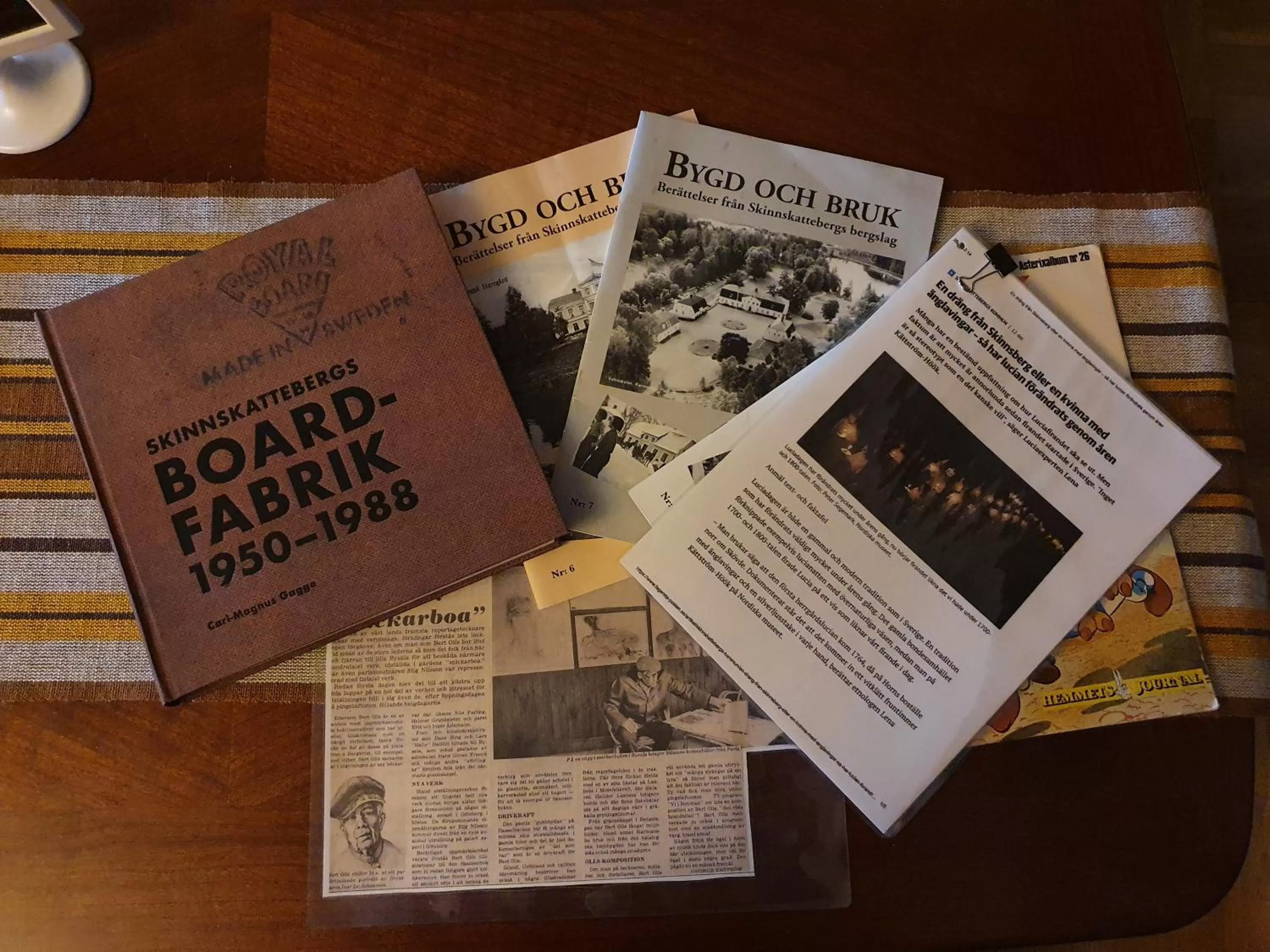 Decorative detail in Brukshotellet Skinnsberg