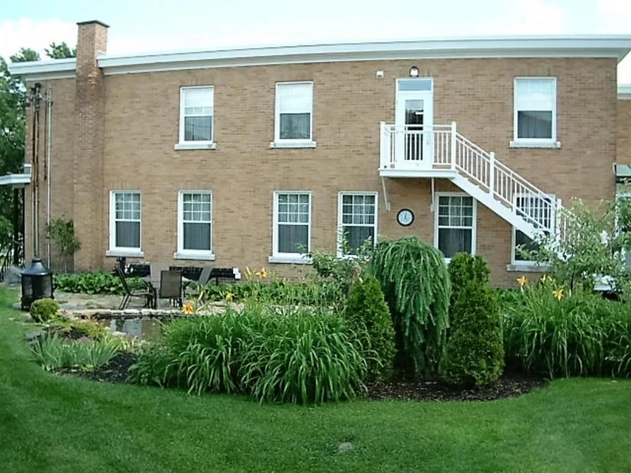 Bird's eye view, Property Building in Auberge le St-Georges