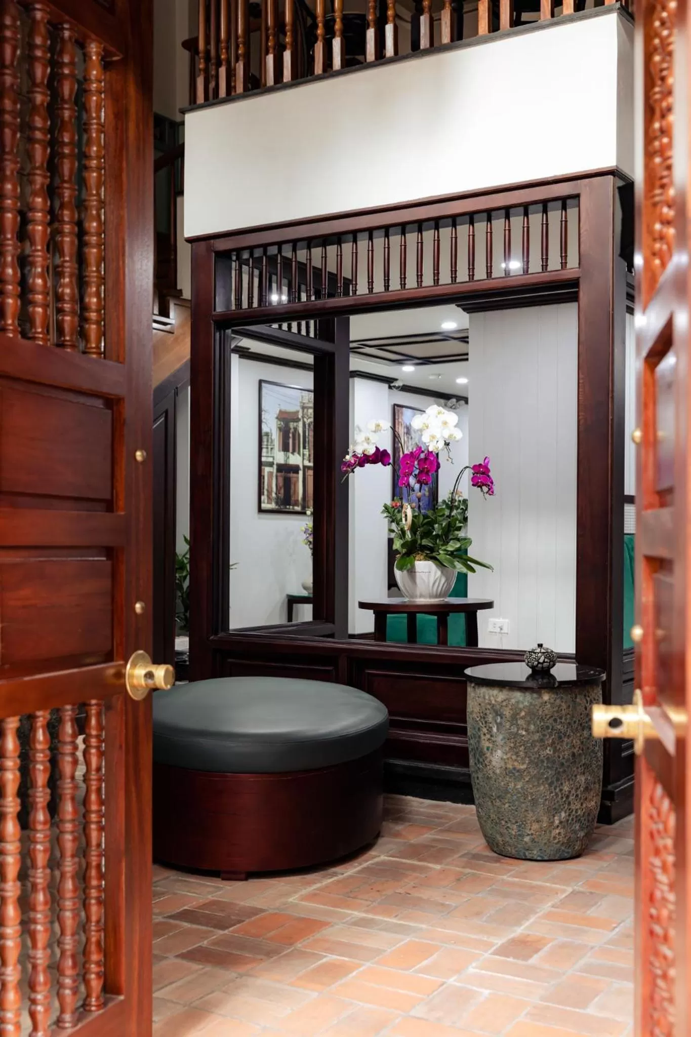 Lobby or reception in The Lotus Aman Hotel