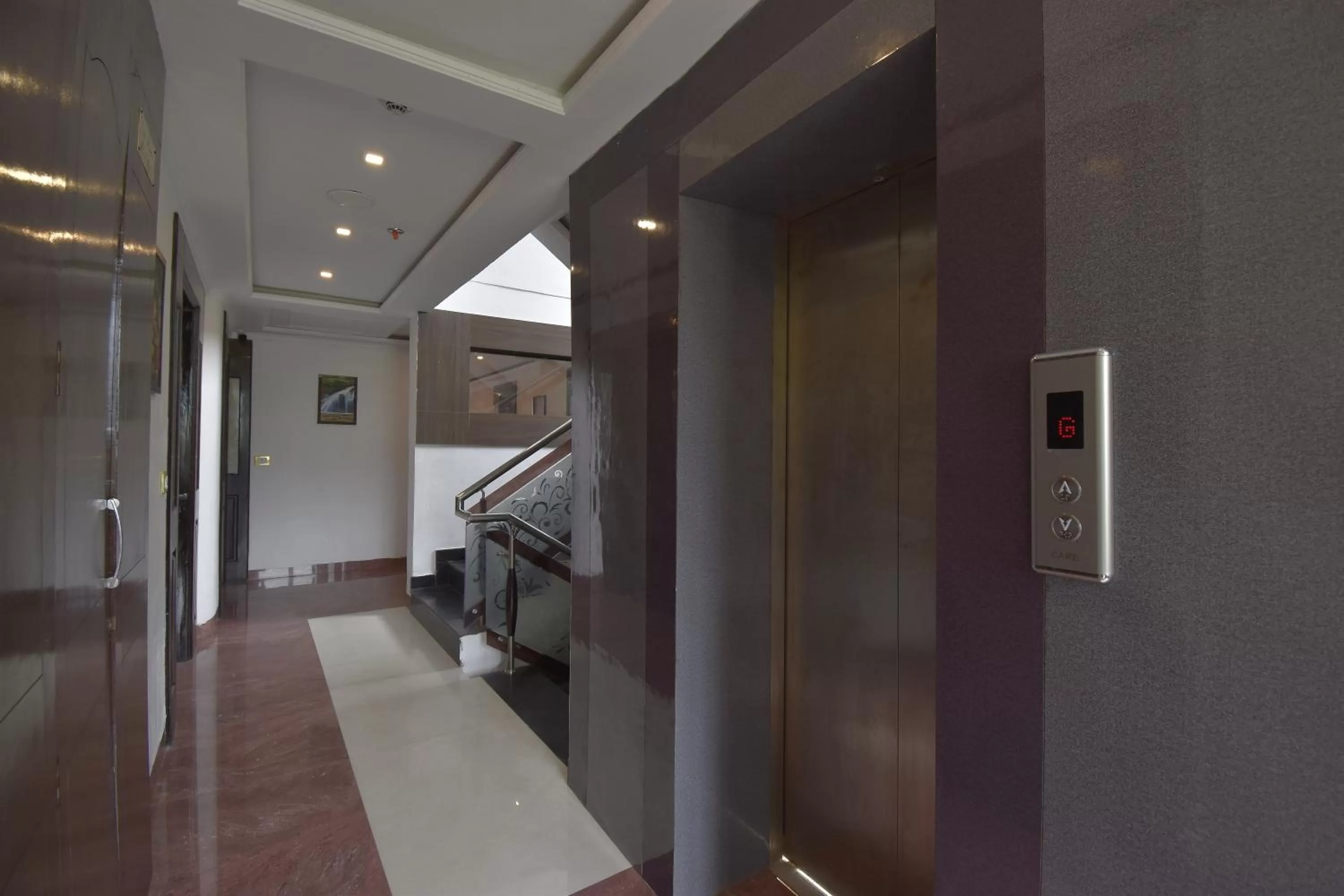 elevator in The Royal Castle AC Centralized